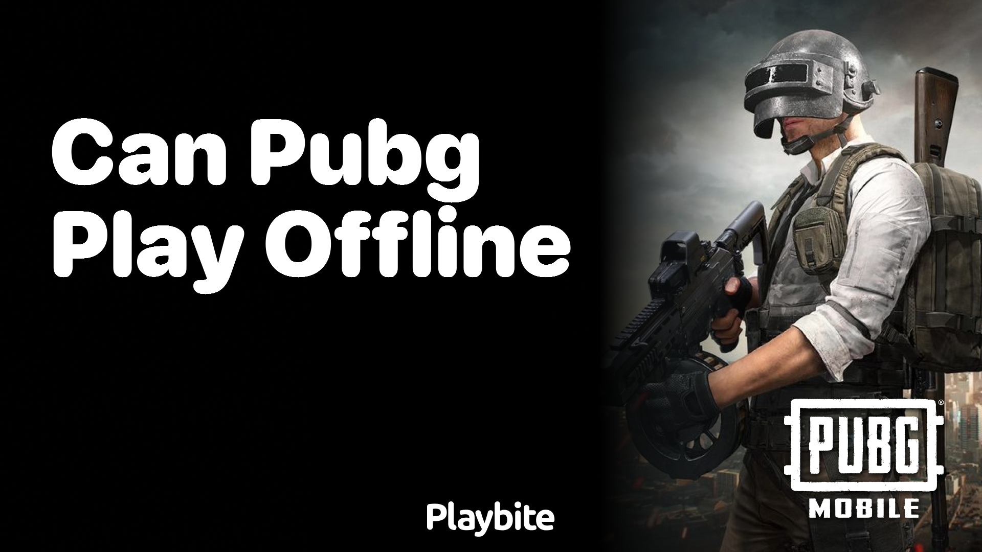 Can PUBG Mobile Be Played Offline?