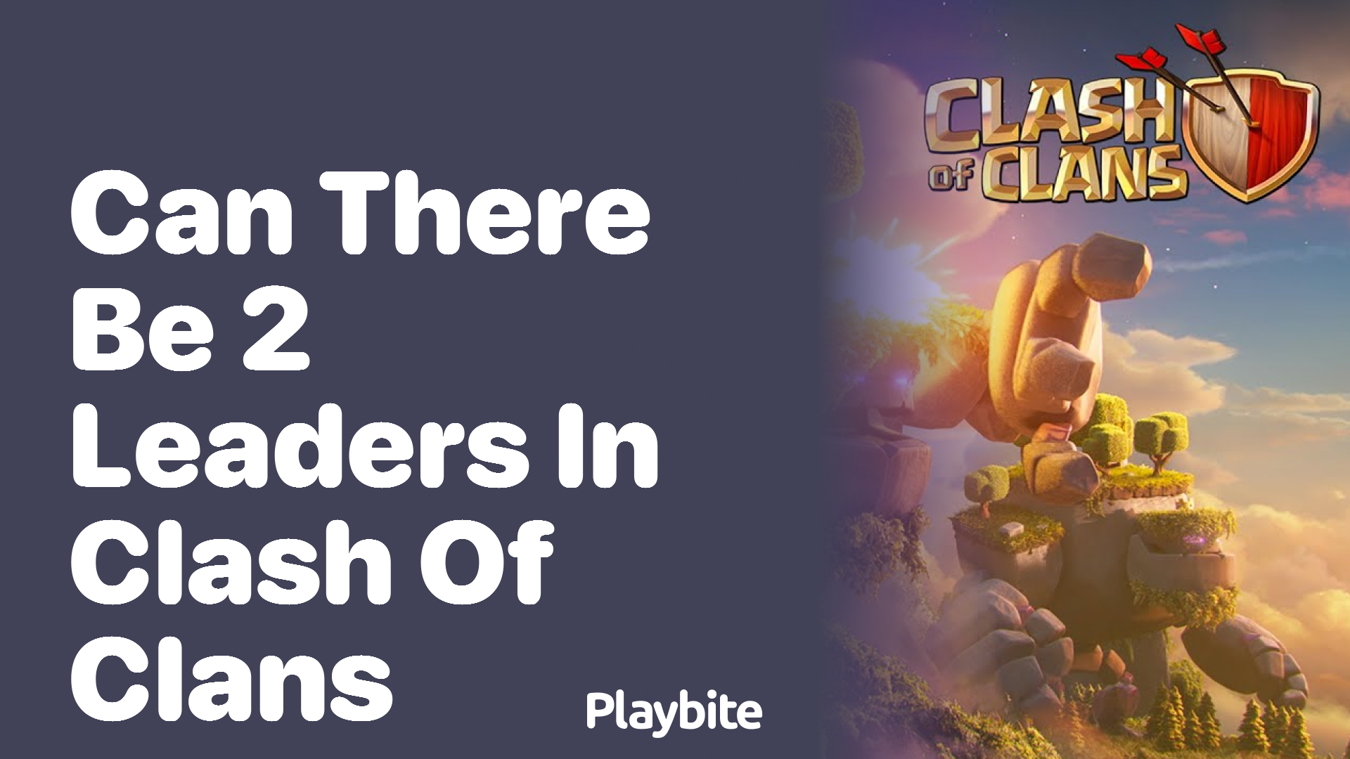 Can There Be 2 Leaders in Clash of Clans?