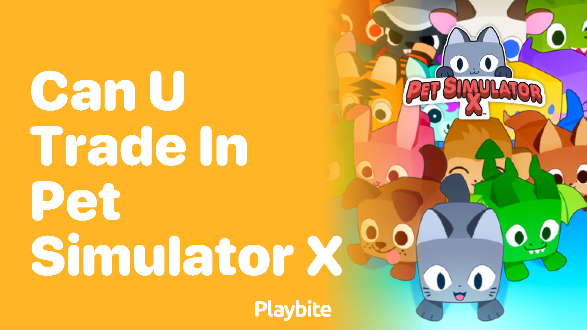 Can You Trade in Pet Simulator X?