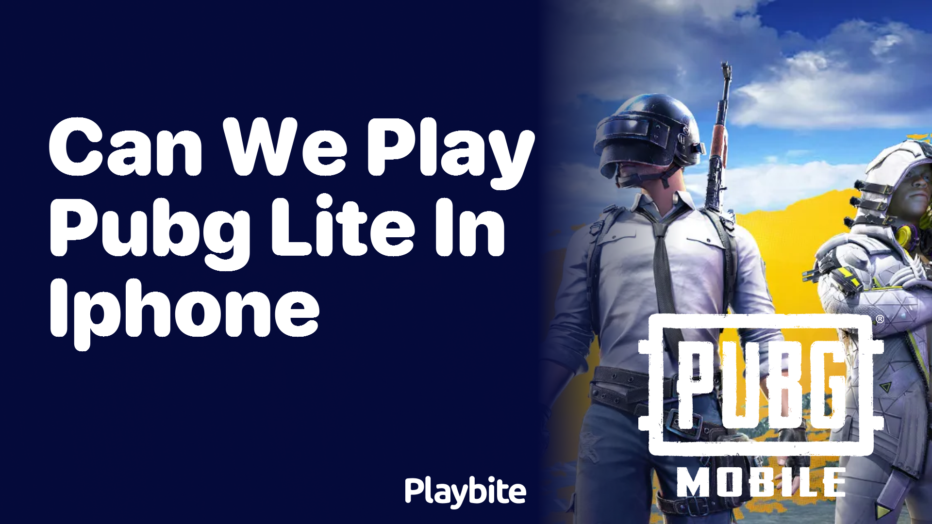 Can We Play PUBG Lite on iPhone?