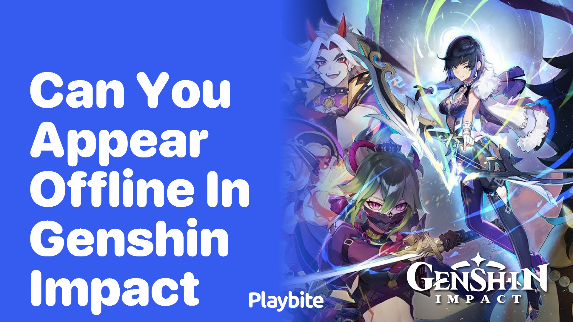 Can You Appear Offline in Genshin Impact? - Playbite