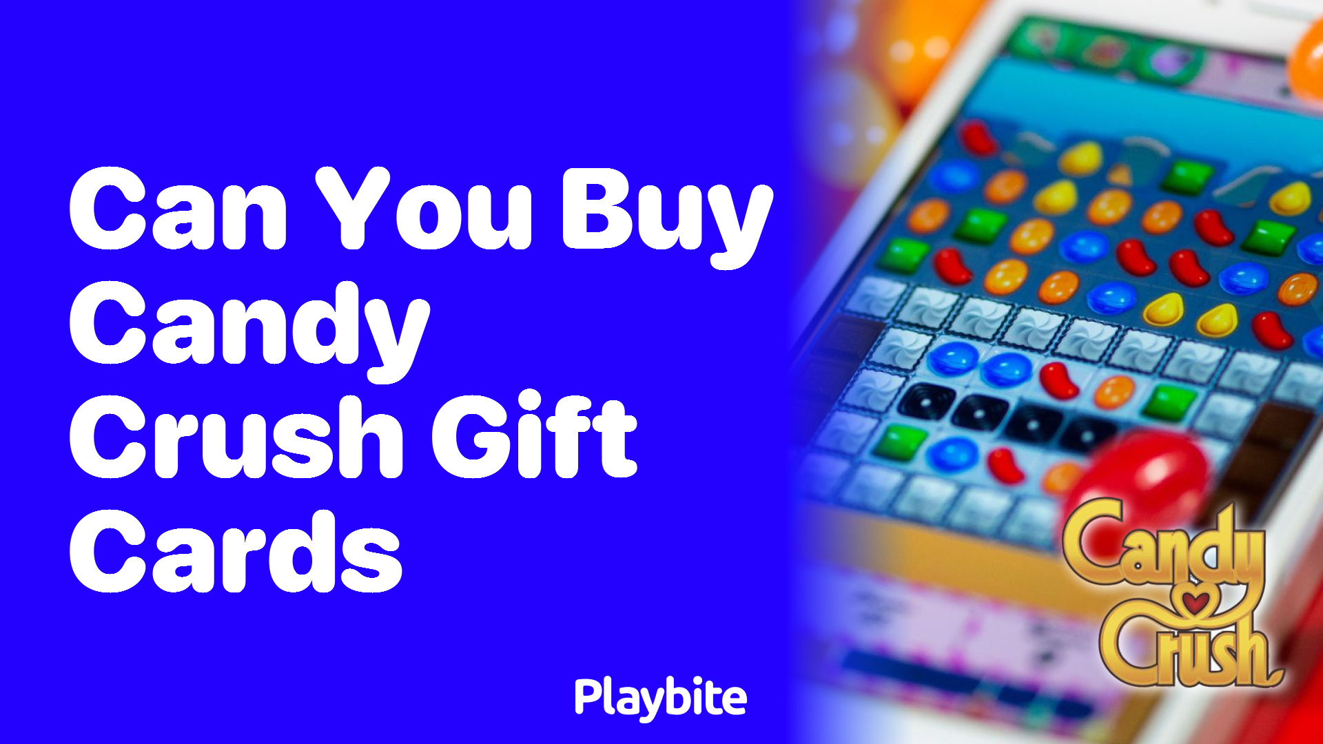 Can You Buy Candy Crush Gift Cards?