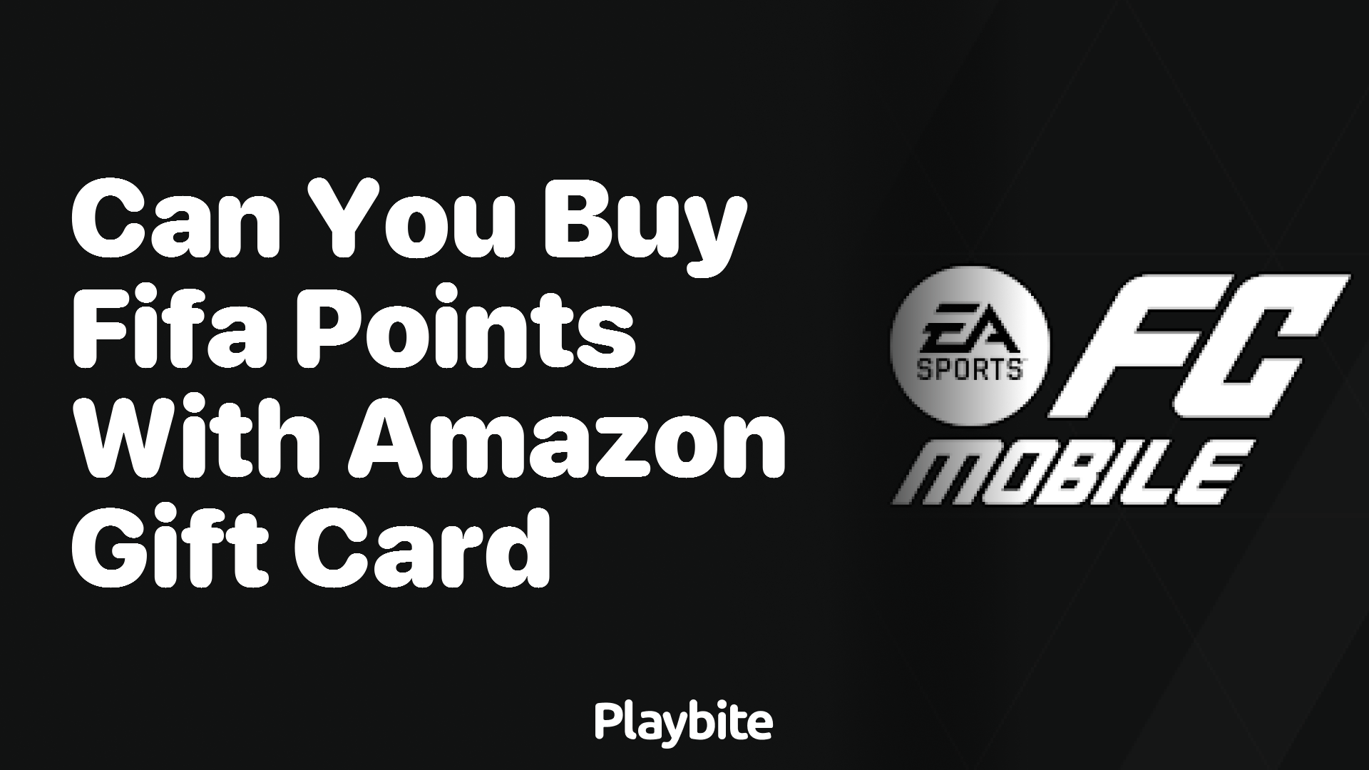 Can You Buy FIFA Points with an Amazon Gift Card?