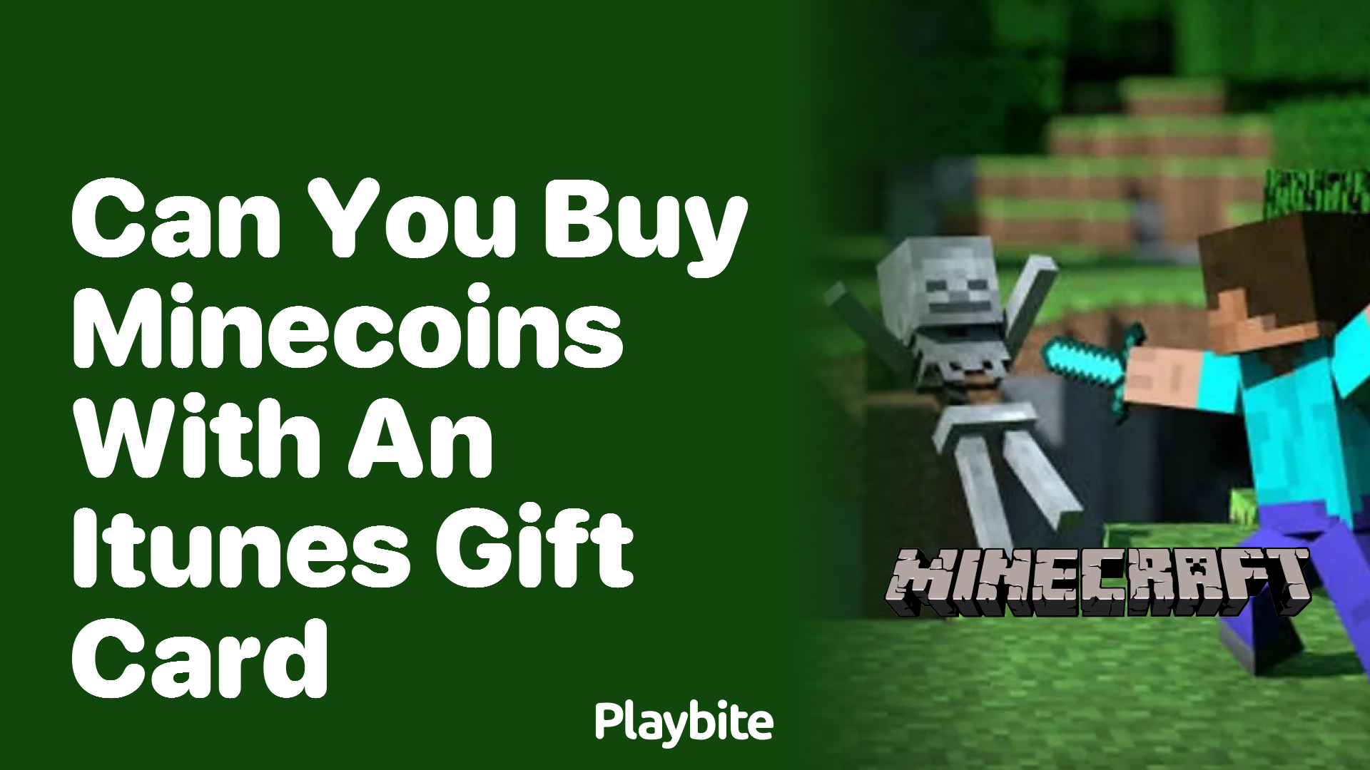 Can You Buy Minecoins with an iTunes Gift Card?