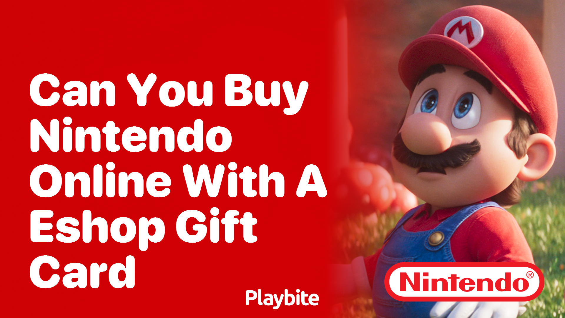 Can You Buy Nintendo Online with an eShop Gift Card?