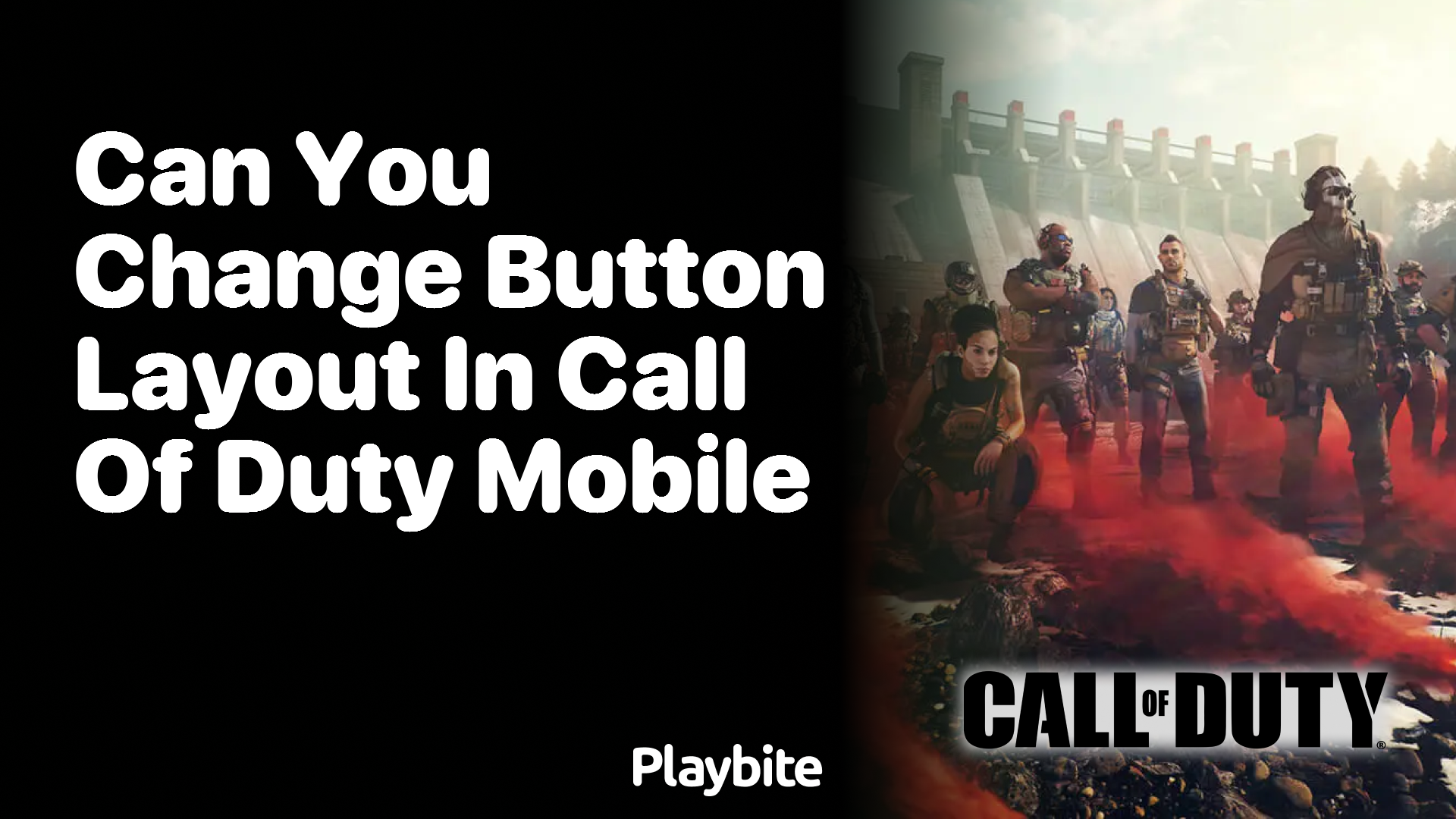 Can You Change Button Layout in Call of Duty Mobile?