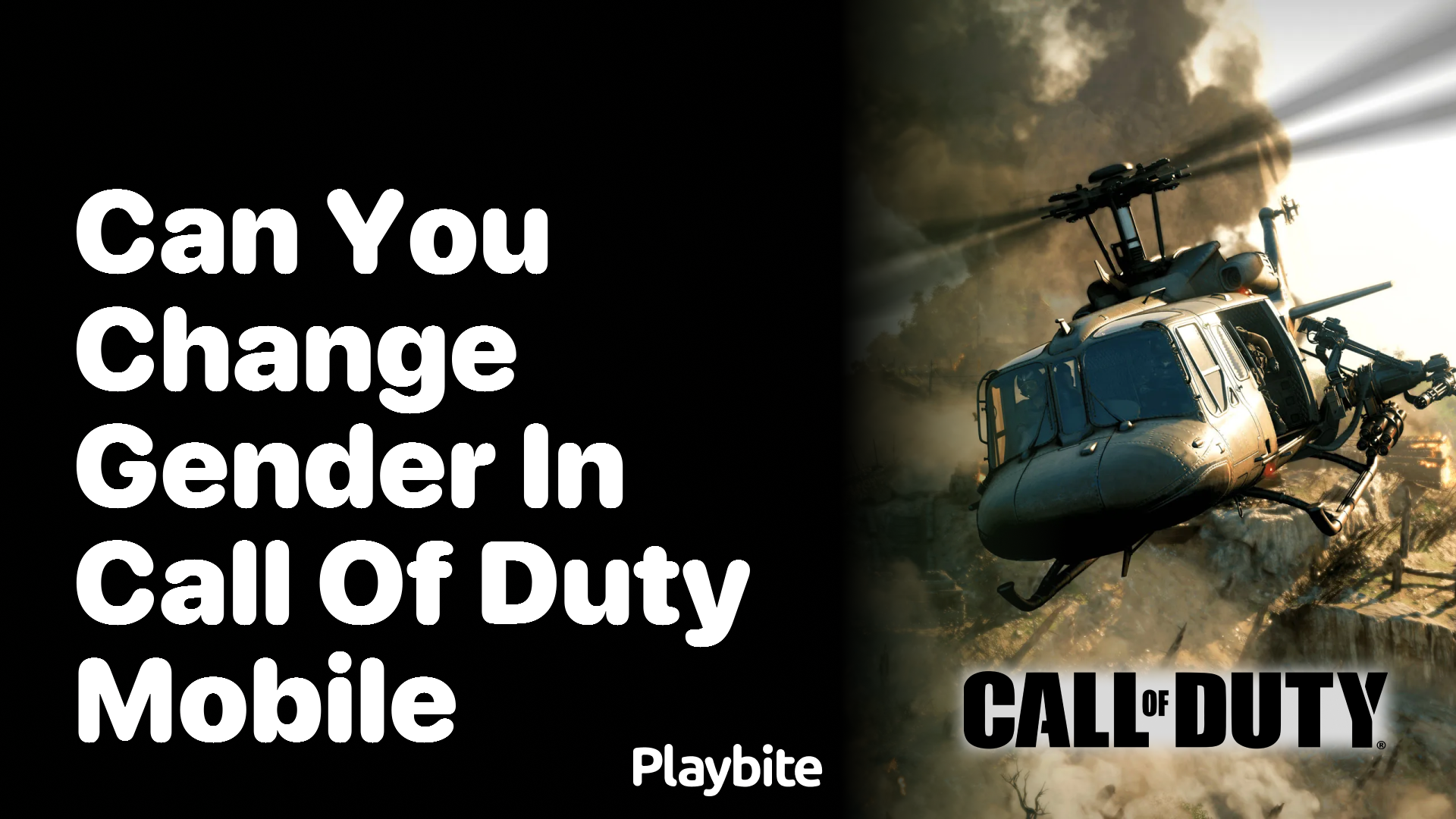 Can You Change Gender in Call of Duty Mobile? Here’s What You Need to Know