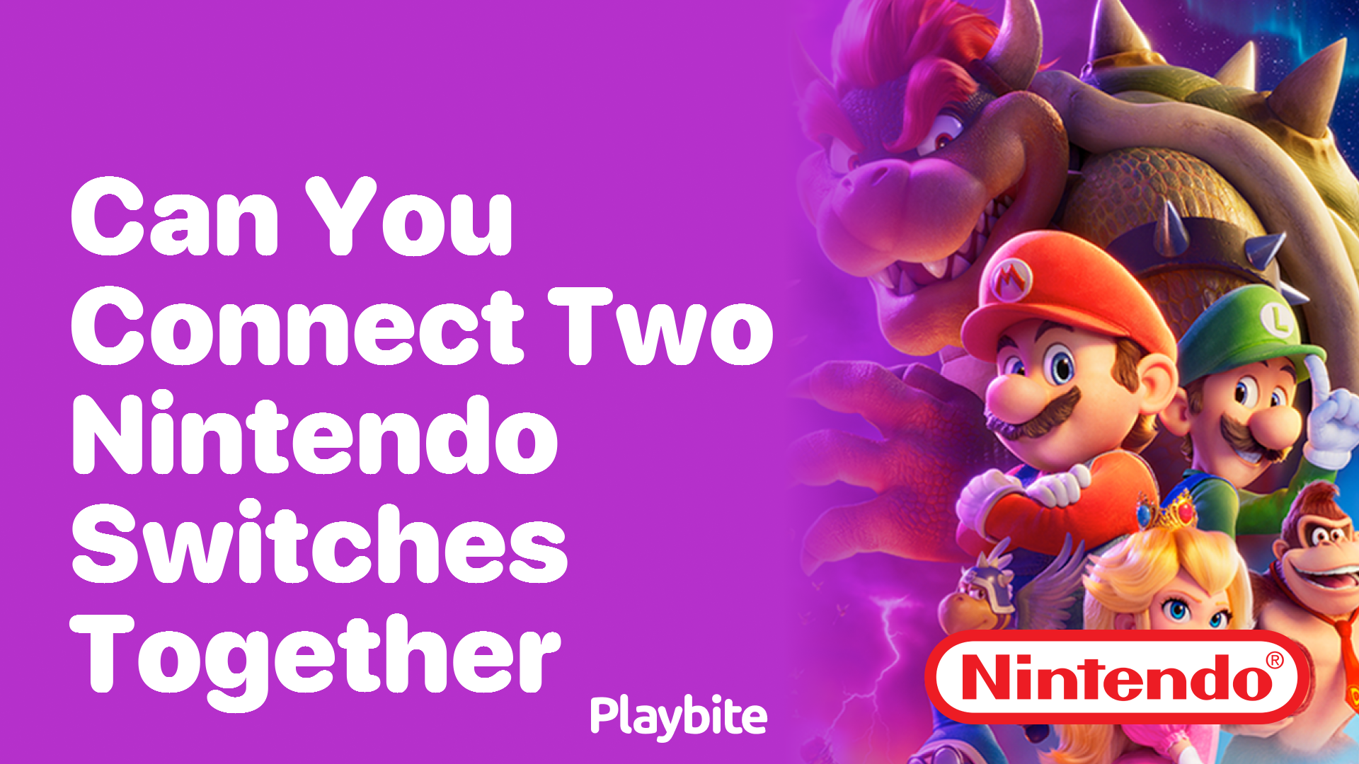 Can You Connect Two Nintendo Switches Together for Multiplayer Fun?