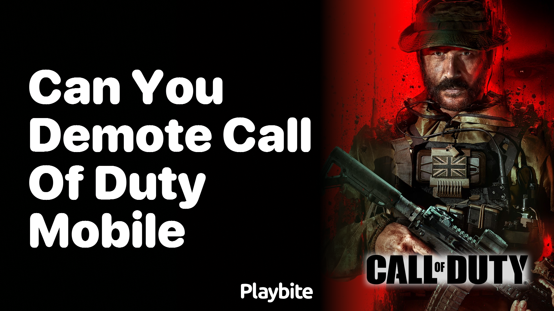 Can You Demote in Call of Duty Mobile?