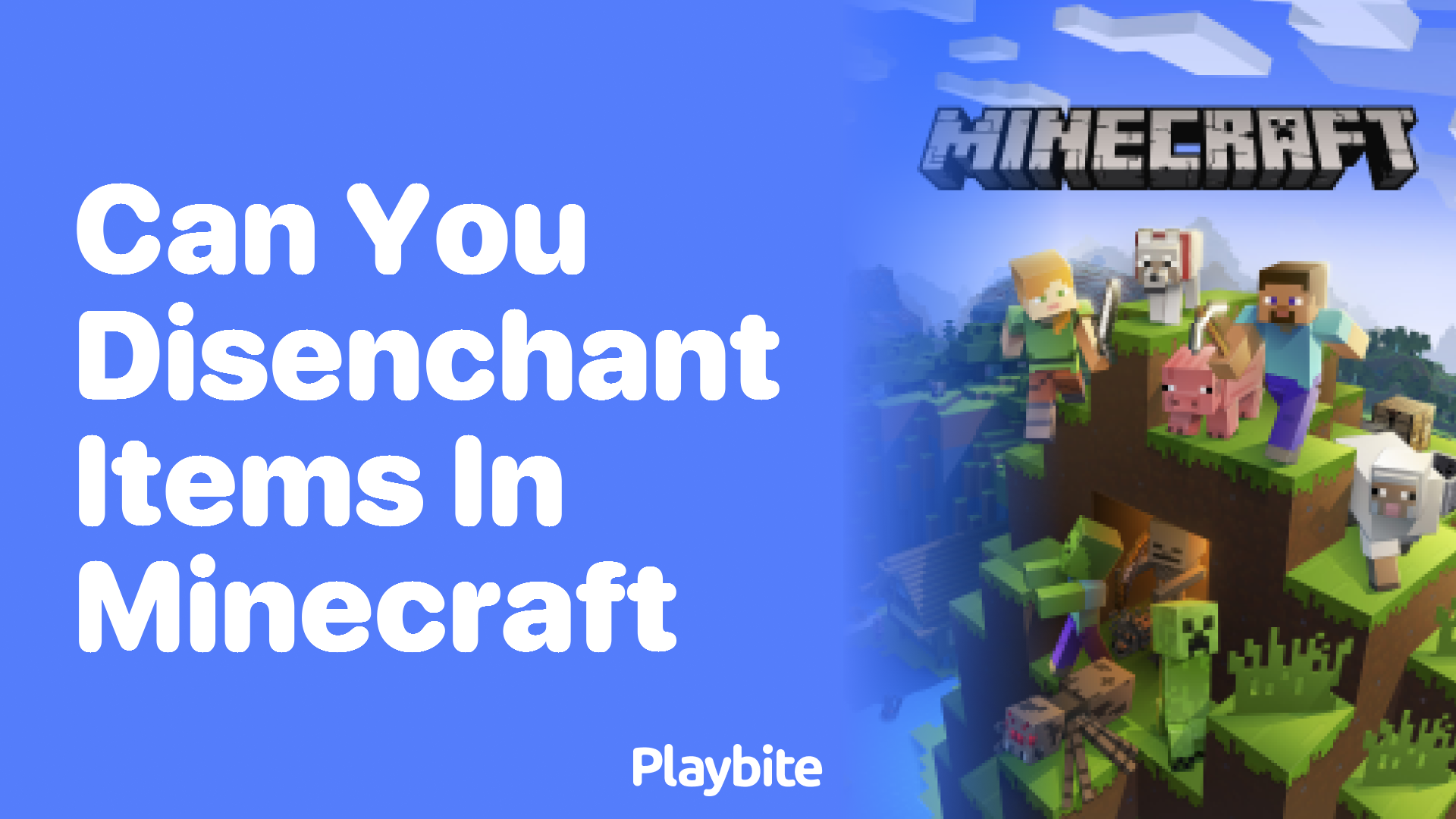 Can You Disenchant Items in Minecraft? Find Out Here!