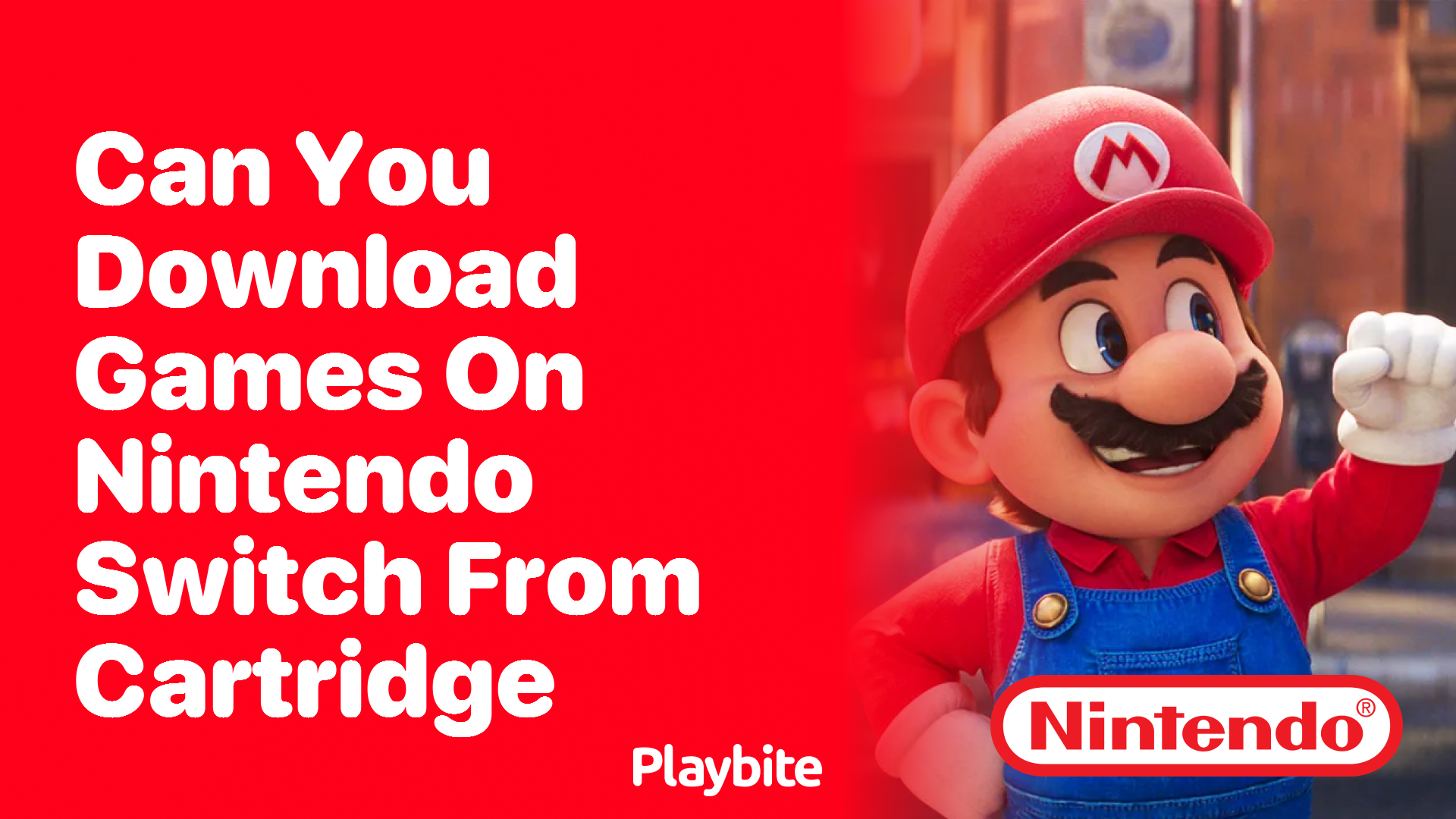 Can You Download Games on Nintendo Switch from a Cartridge? - Playbite