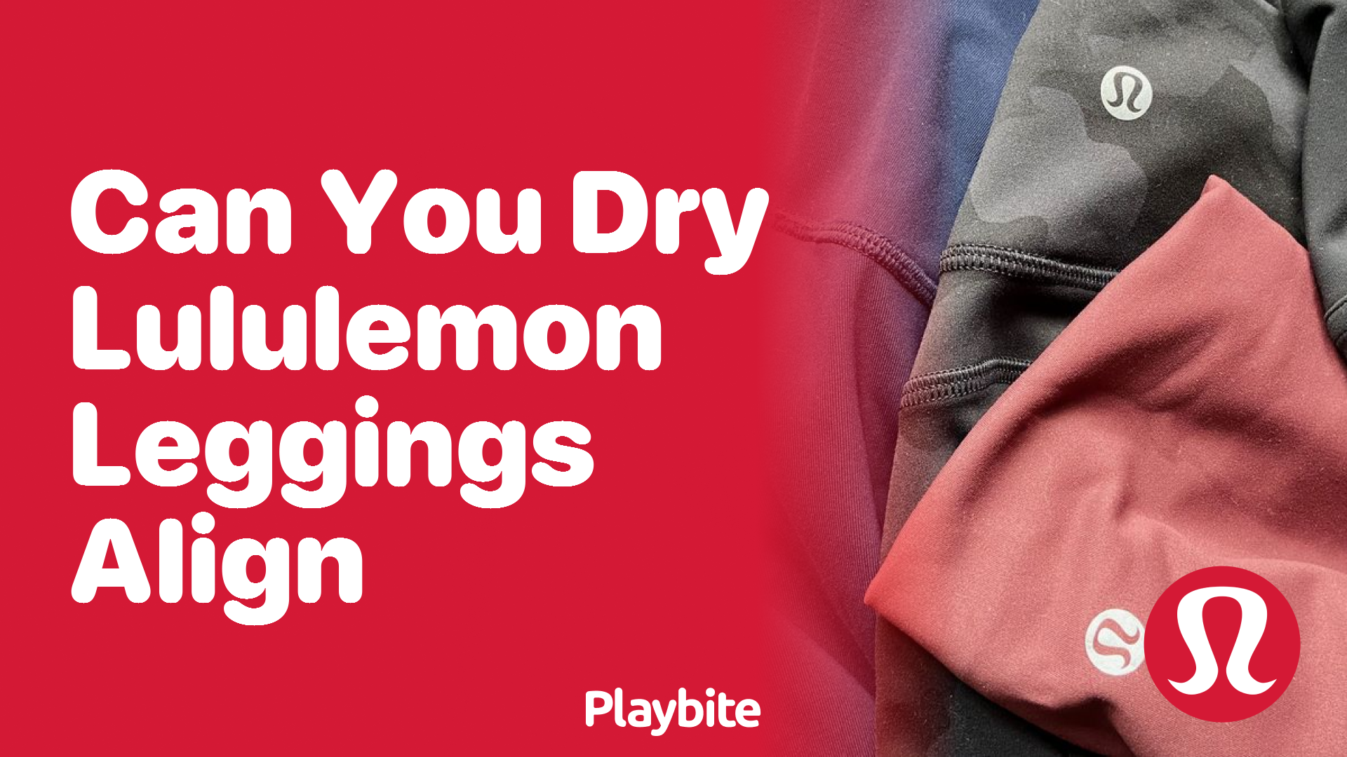 Can You Dry Lululemon Align Leggings in the Dryer? - Playbite