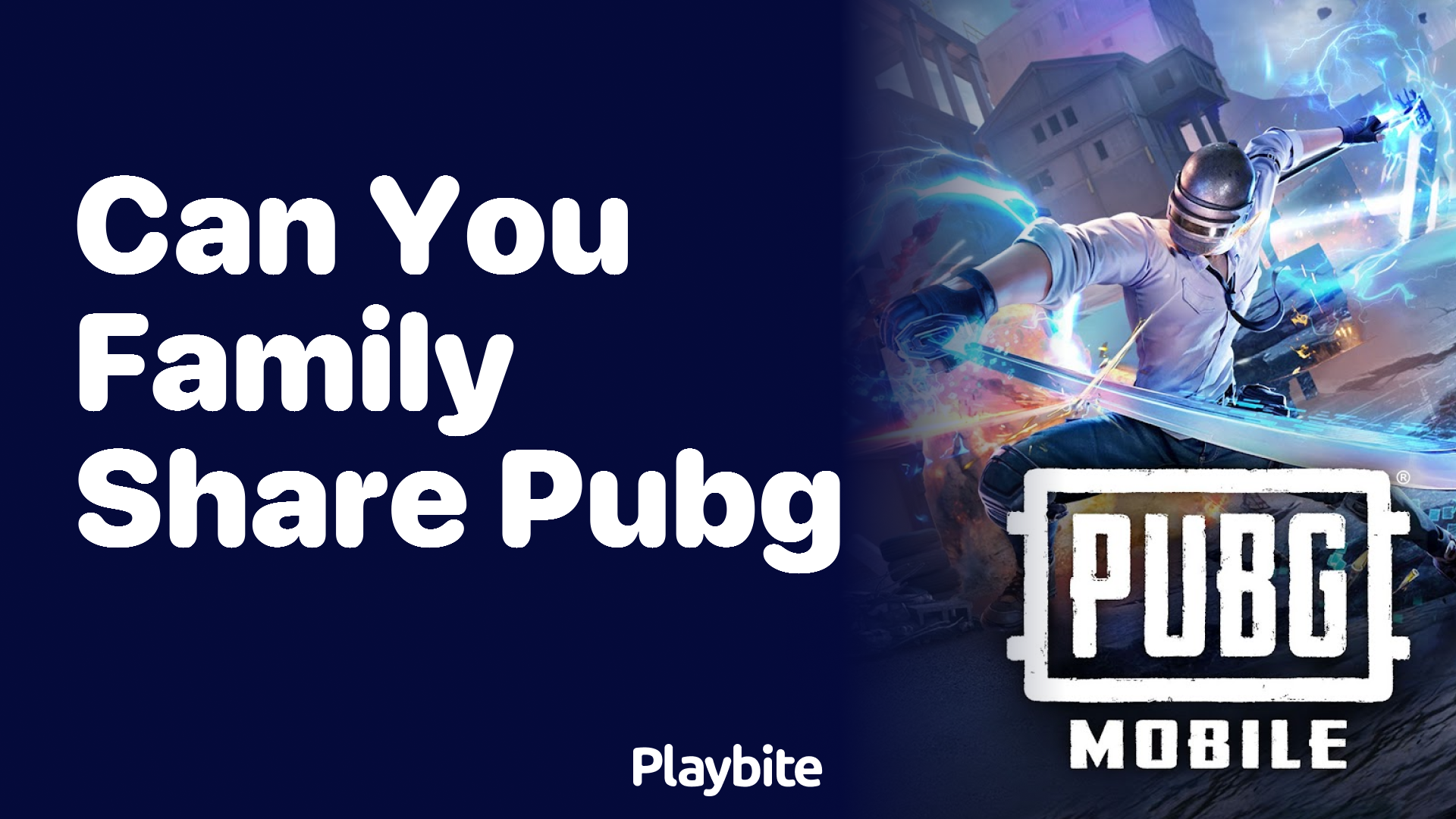 Can You Family Share PUBG Mobile?