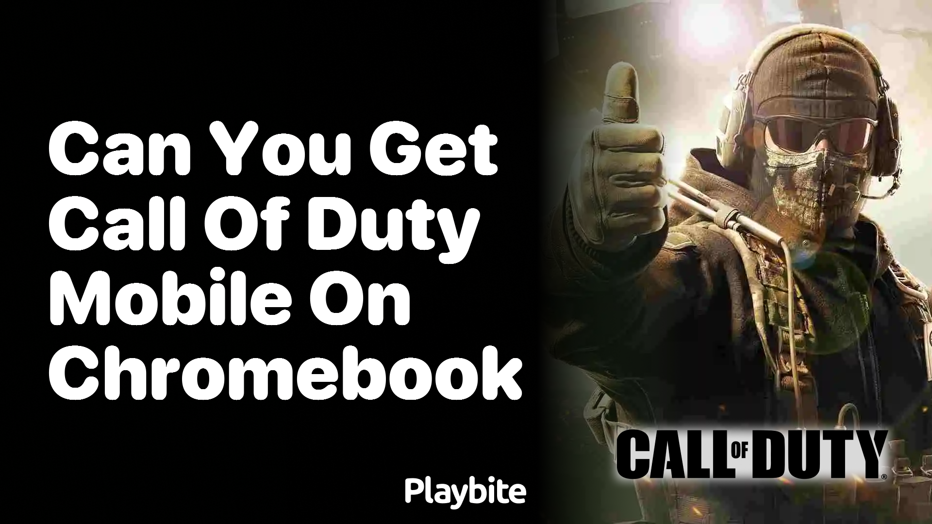 Can You Get Call of Duty Mobile on a Chromebook?