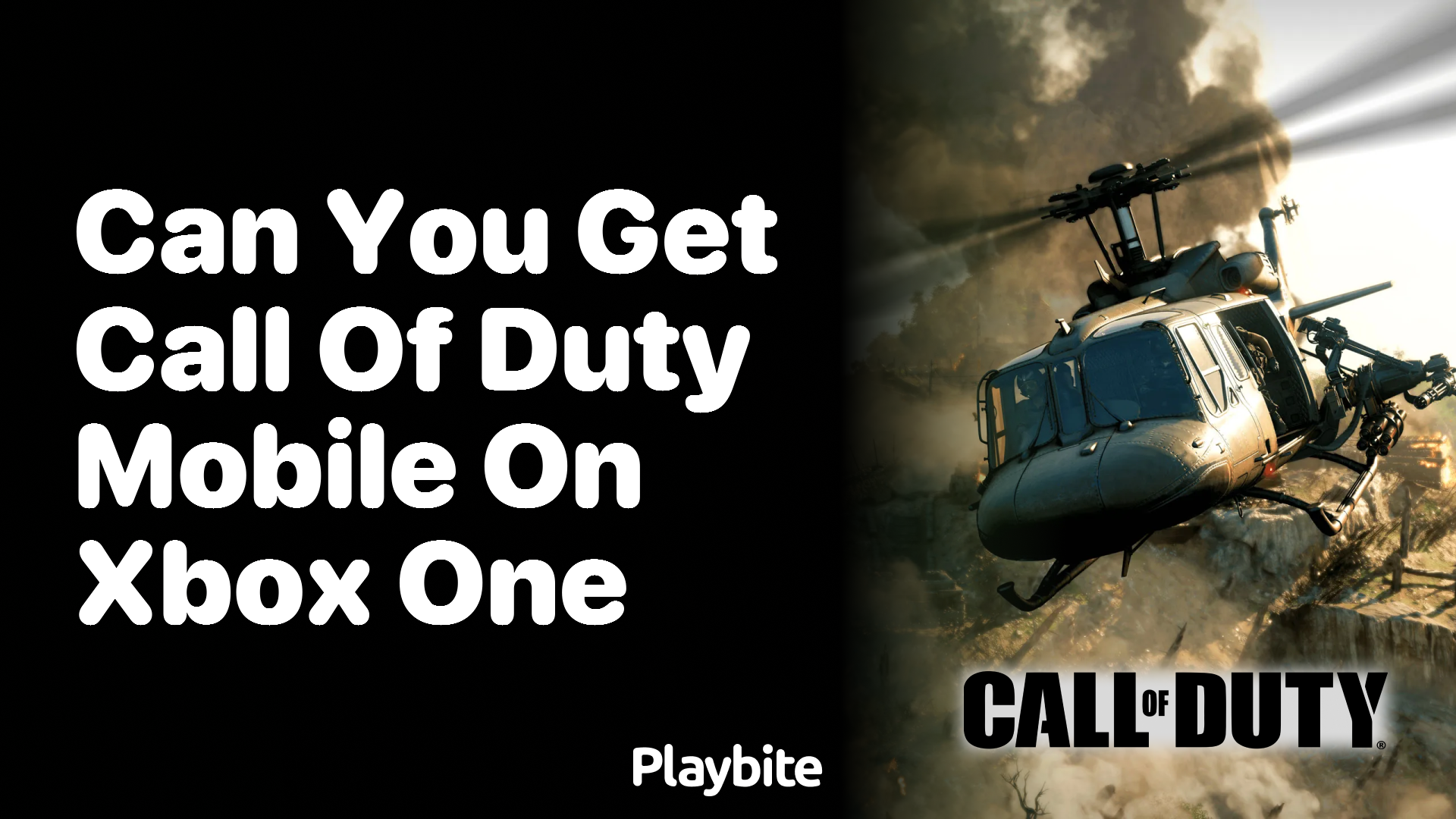 Can You Get Call of Duty Mobile on Xbox One?