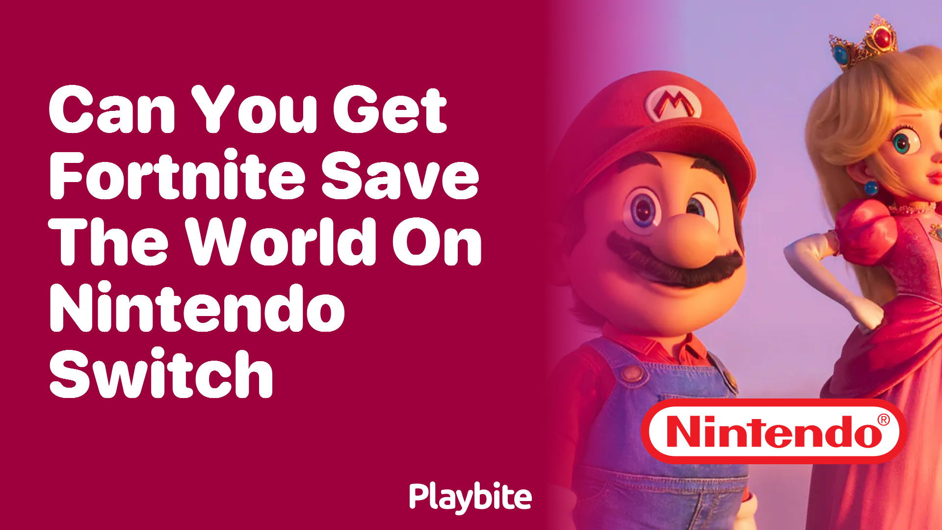 Can You Get Fortnite Save the World on Nintendo Switch?