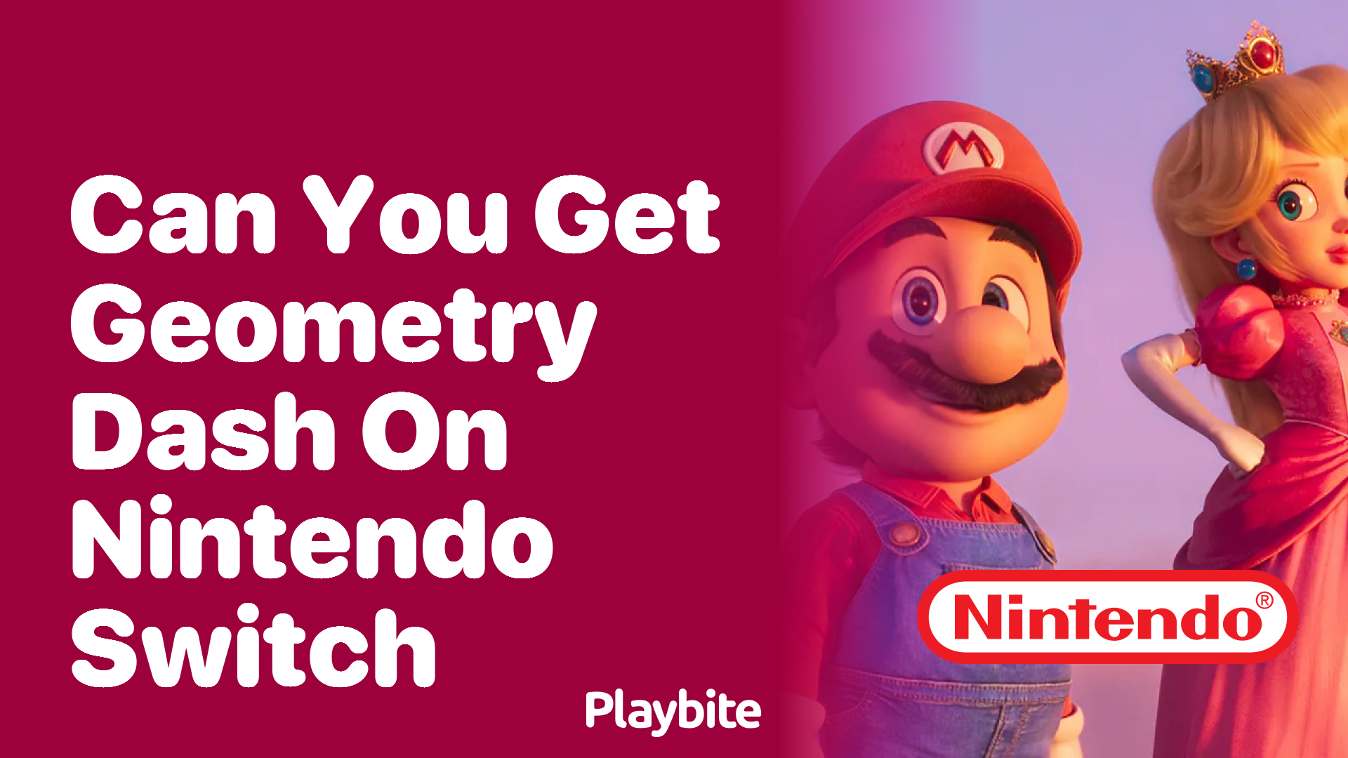 Can You Get Geometry Dash on Nintendo Switch? - Playbite