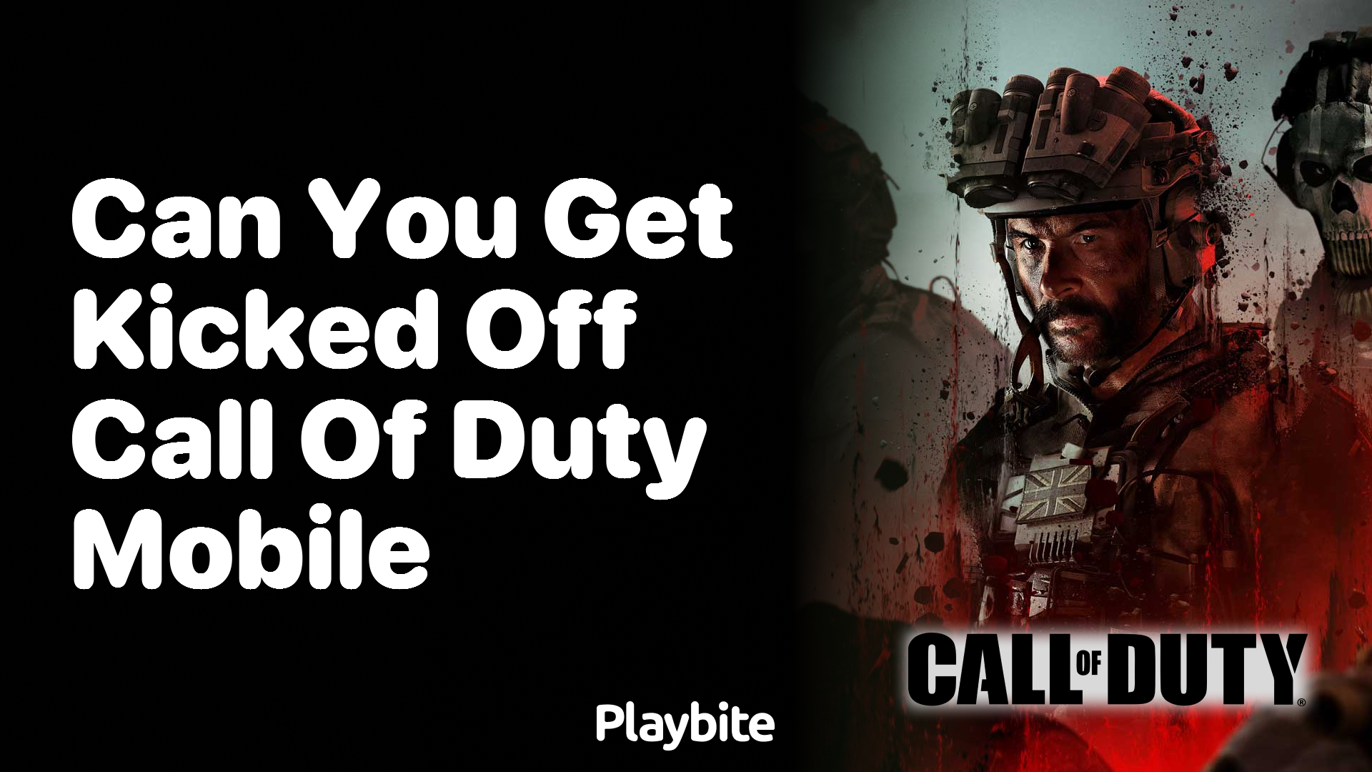 Can You Get Kicked Off Call of Duty Mobile?