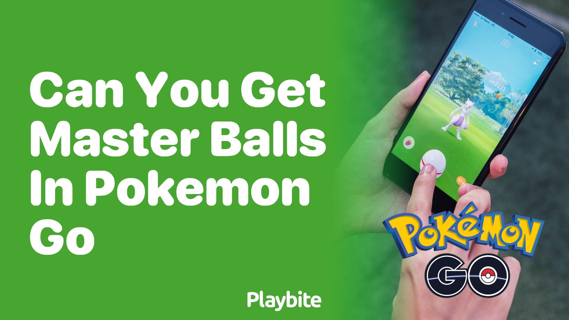 Yes, There Are Master Balls in Pokemon Go