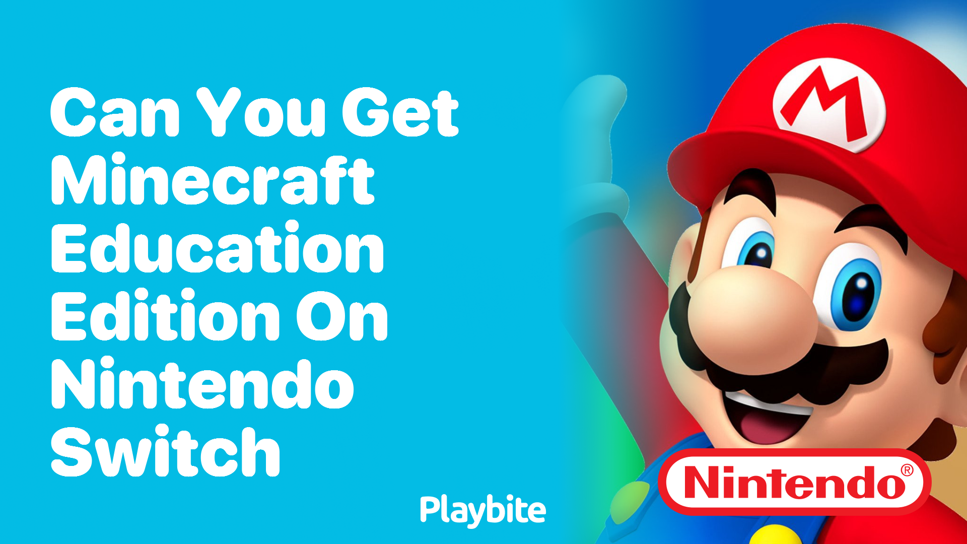 Can You Get Minecraft Education Edition on Nintendo Switch?