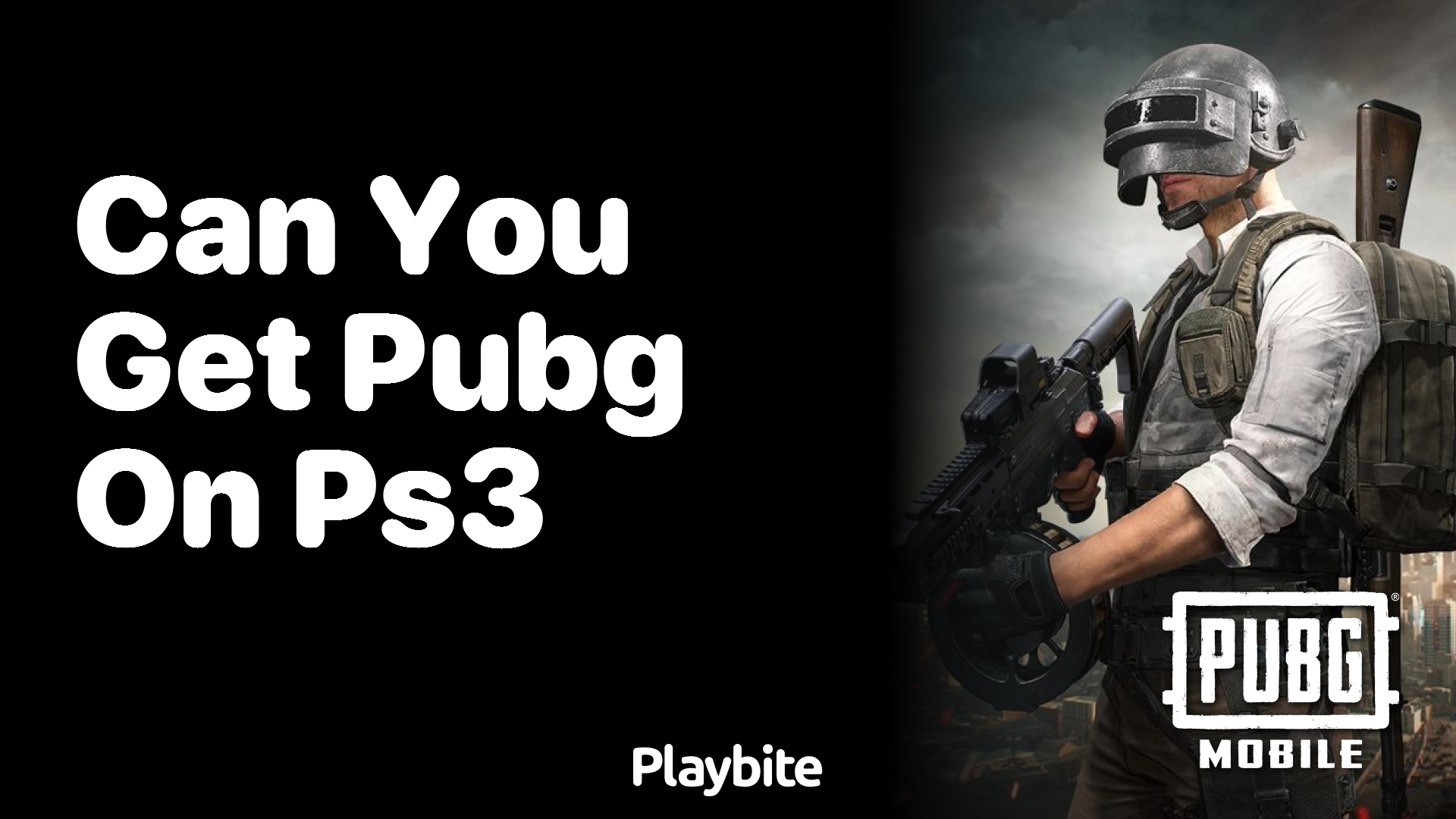 Ps3 pubg hot sale