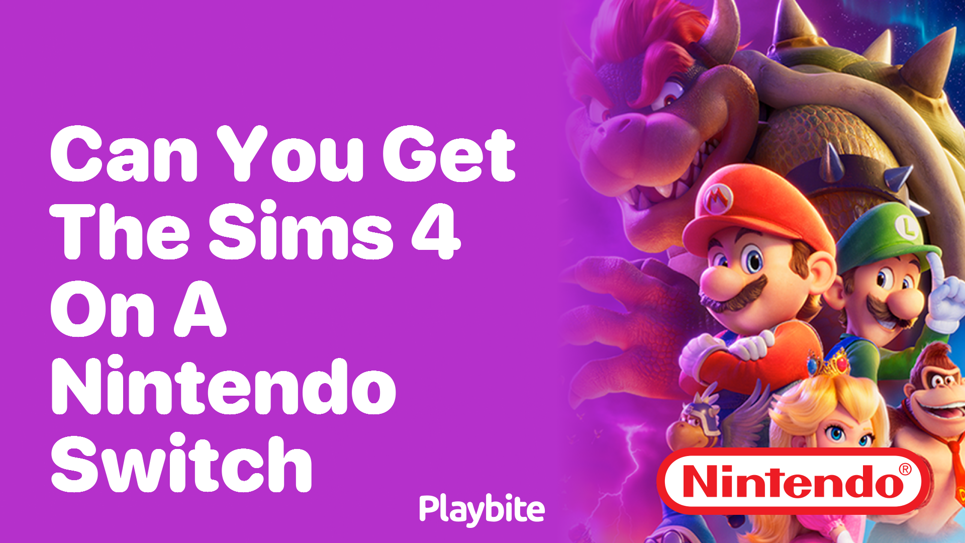 Can you get sims deals for nintendo switch