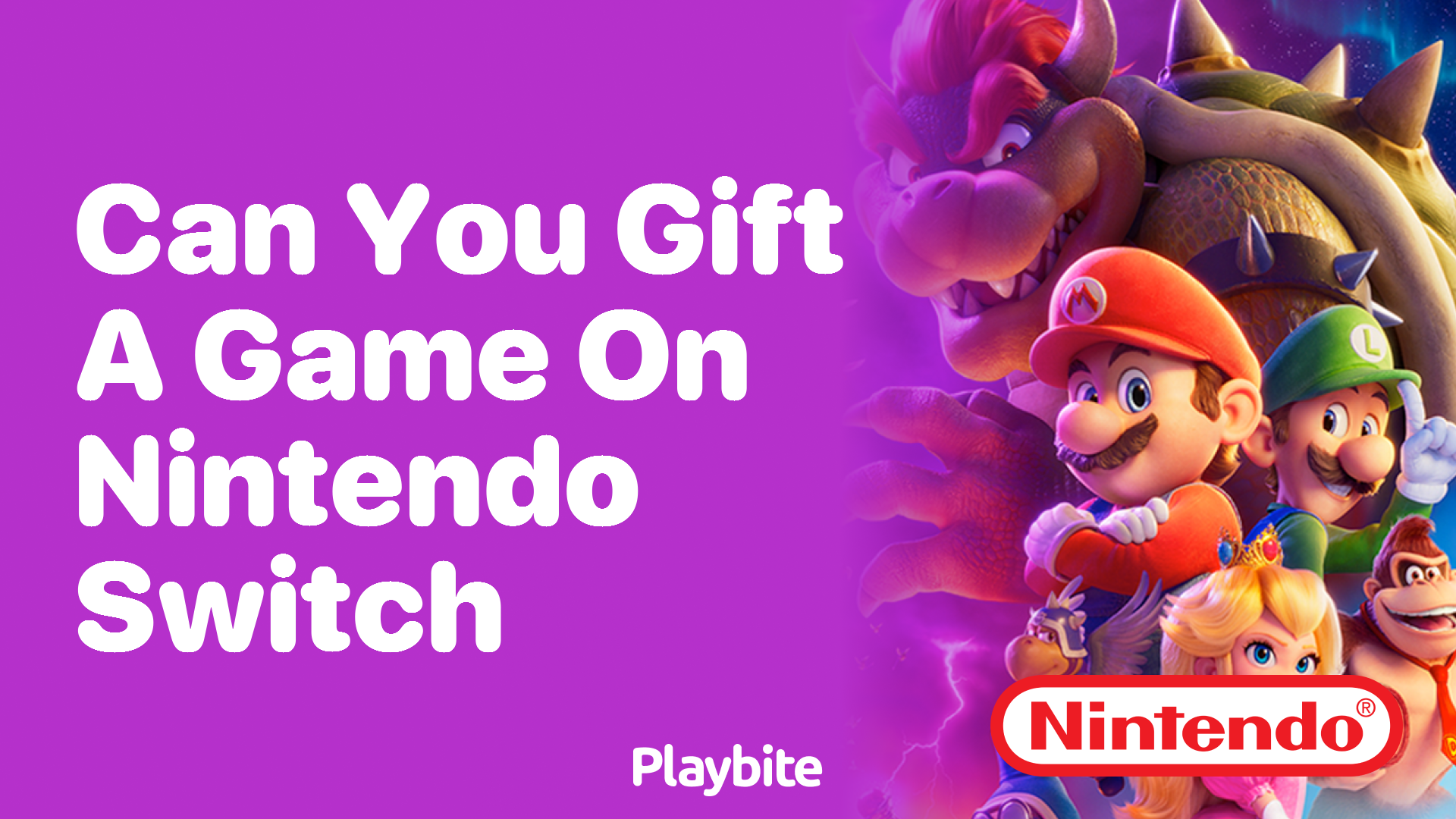 Can You Gift a Game on Nintendo Switch? - Playbite