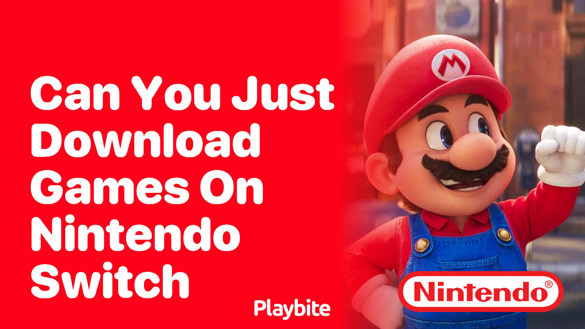 Can You Just Download Games on Nintendo Switch? - Playbite