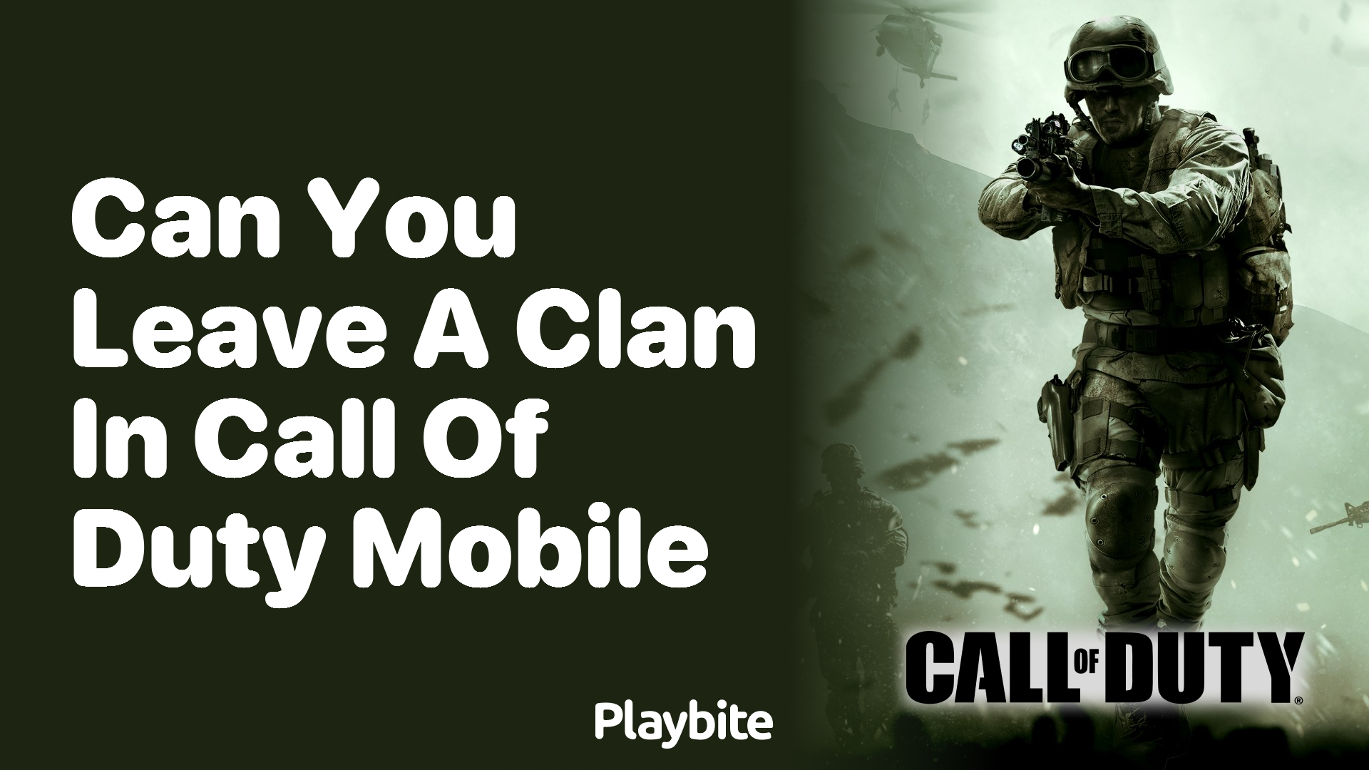 Can You Leave a Clan in Call of Duty Mobile? Find Out Here!