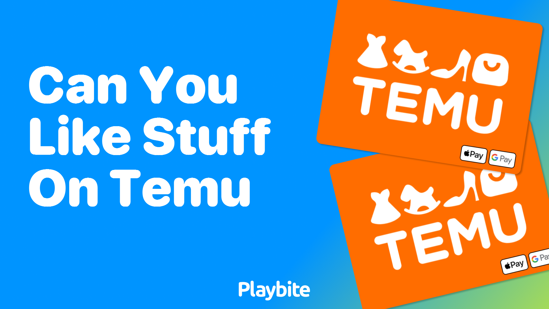 Can You Like Stuff on Temu?