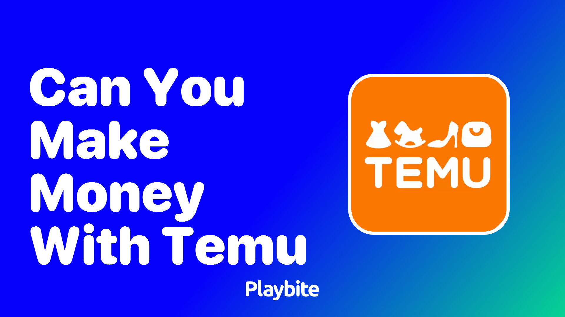 Can You Make Money with Temu?