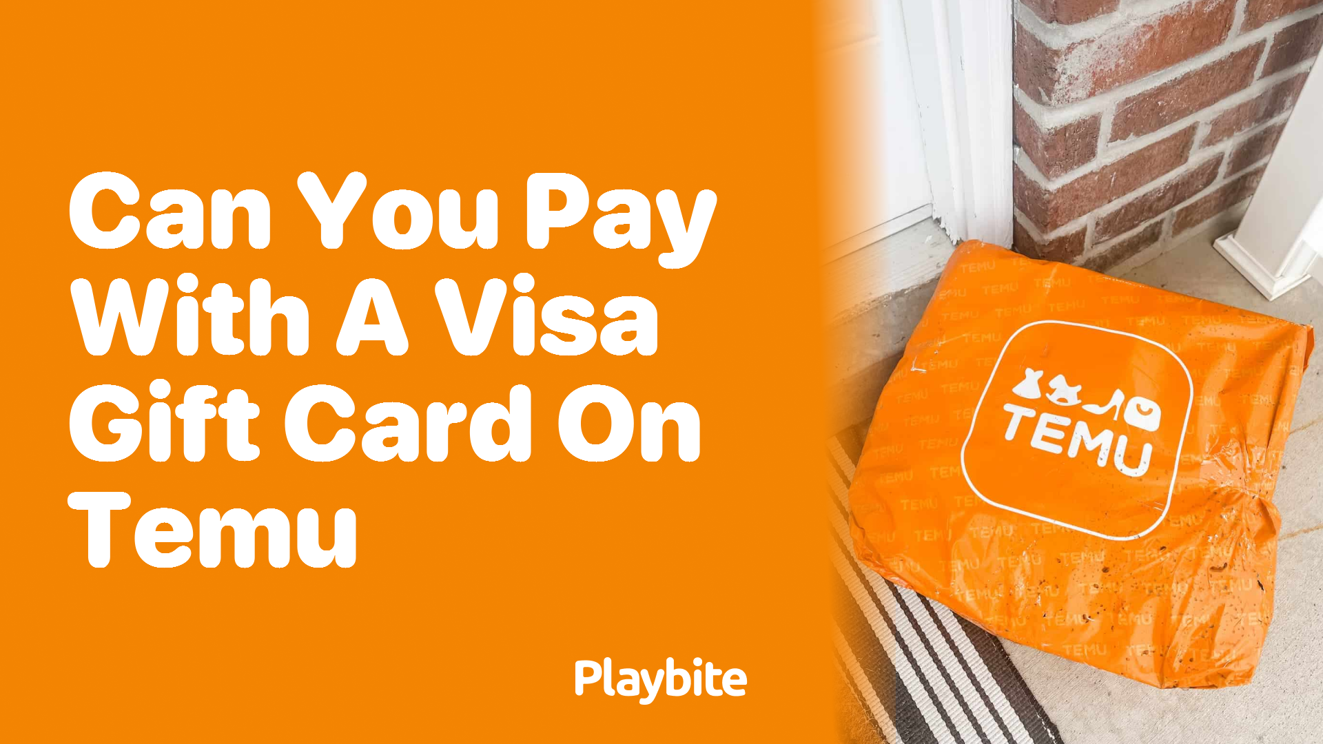 Can You Pay with a Visa Gift Card on Temu?