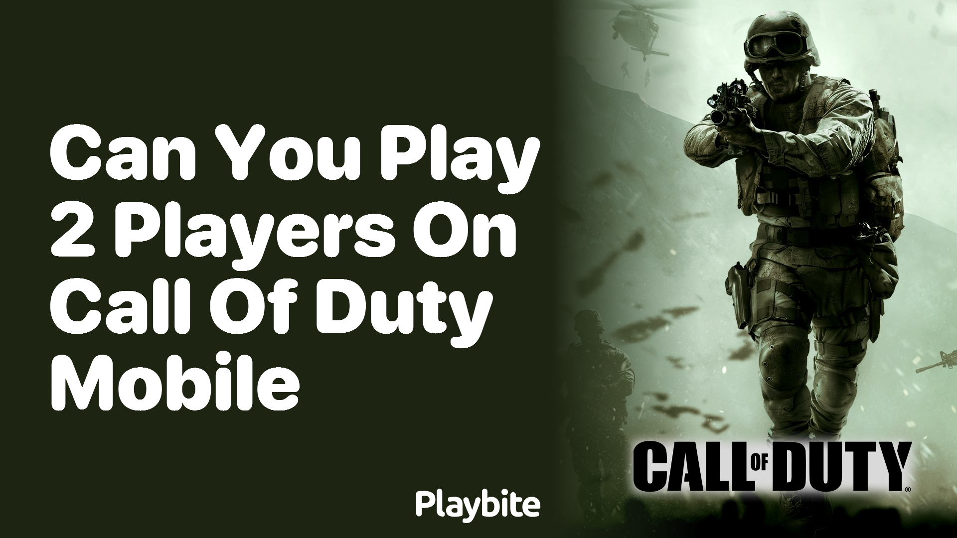 Can You Play With 2 Players on Call of Duty Mobile?