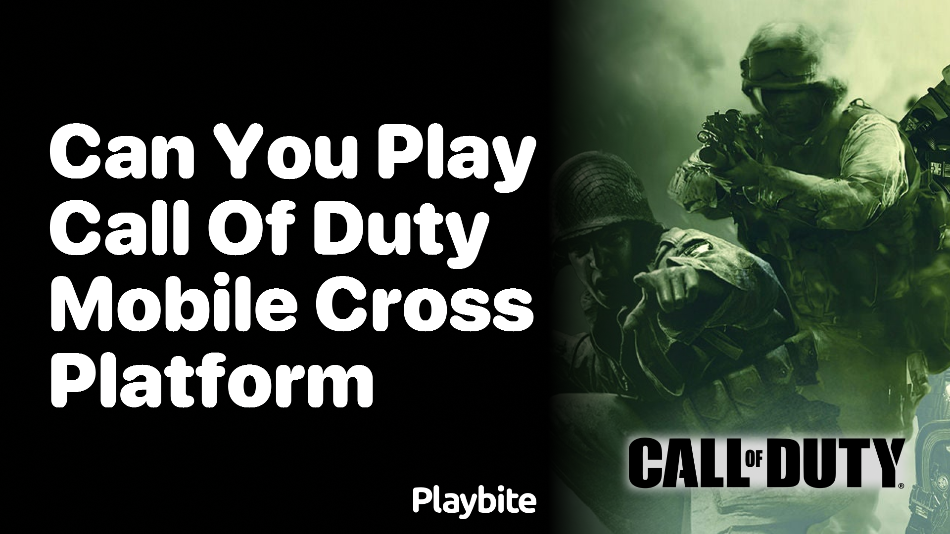 Can You Play Call of Duty Mobile Cross-Platform?