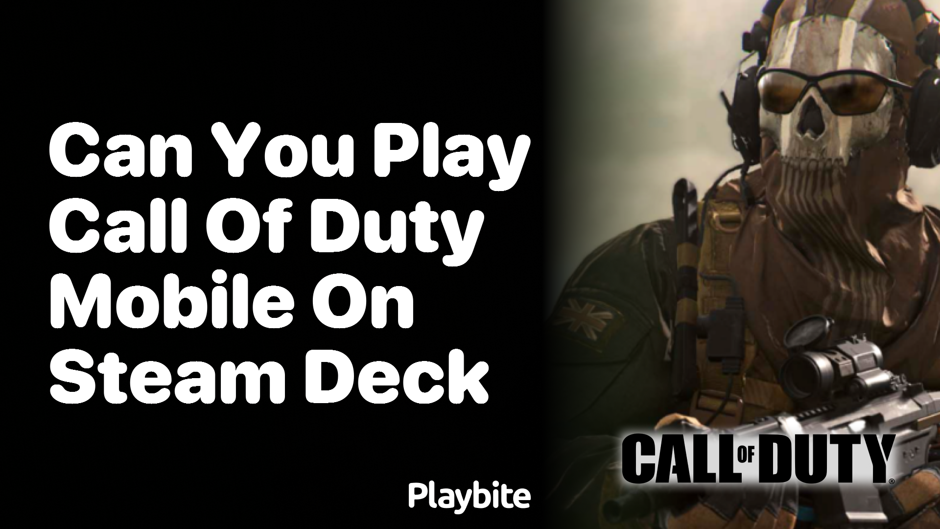 Can You Play Call of Duty Mobile on Steam Deck? Find Out!