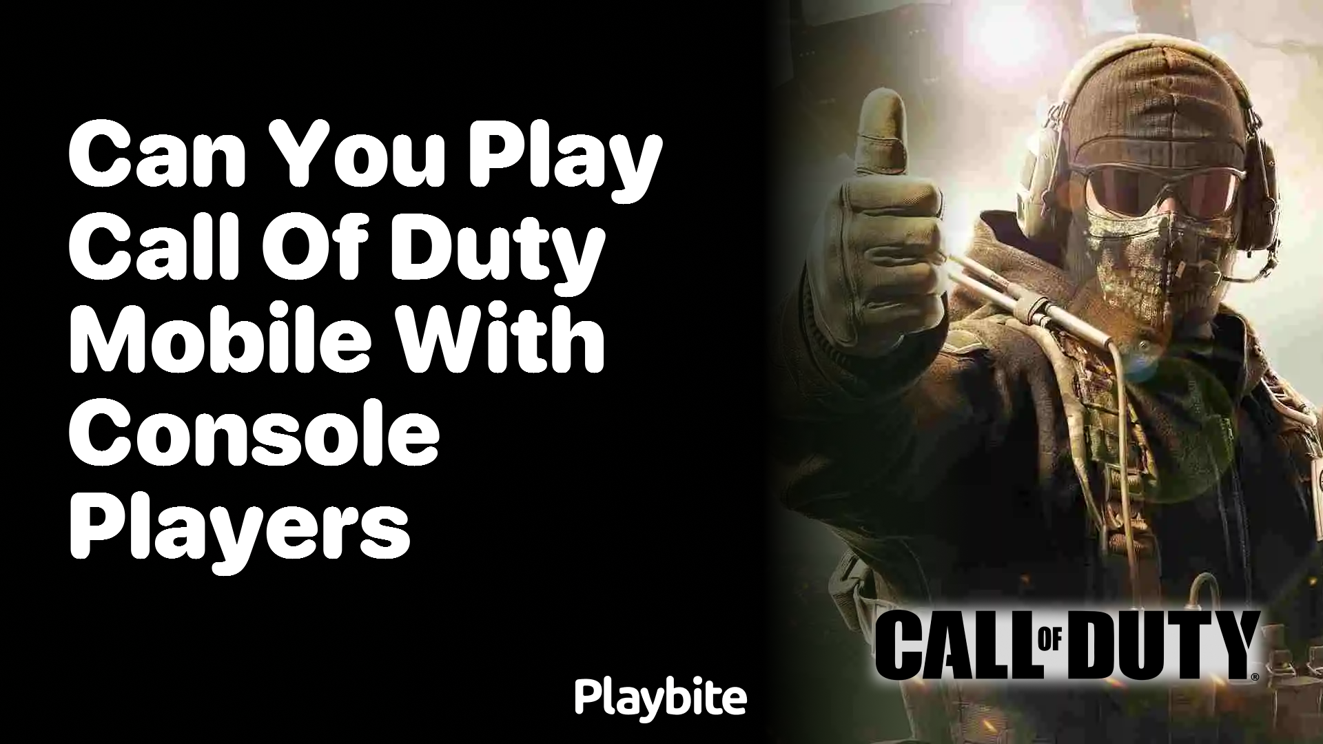 Can You Play Call of Duty Mobile with Console Players?