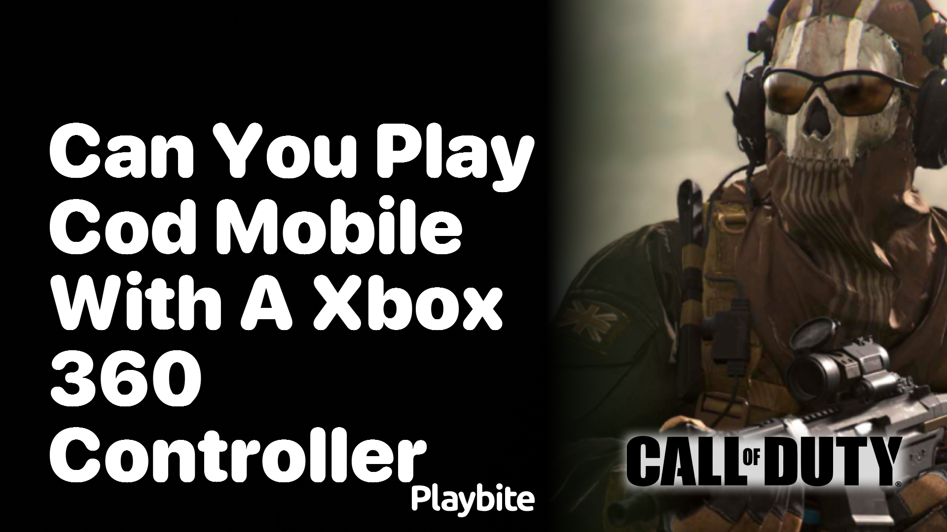 Can You Play COD Mobile with an Xbox 360 Controller Playbite