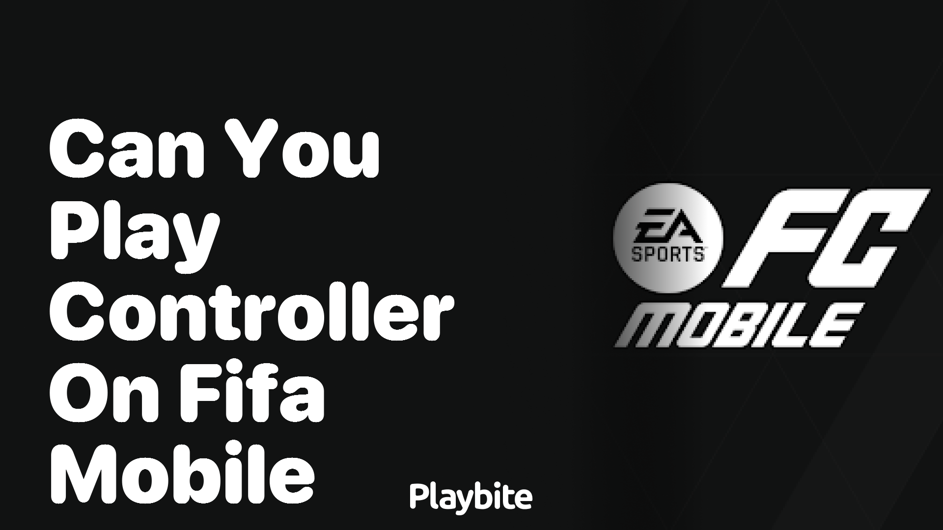 Can You Play With a Controller on FIFA Mobile?