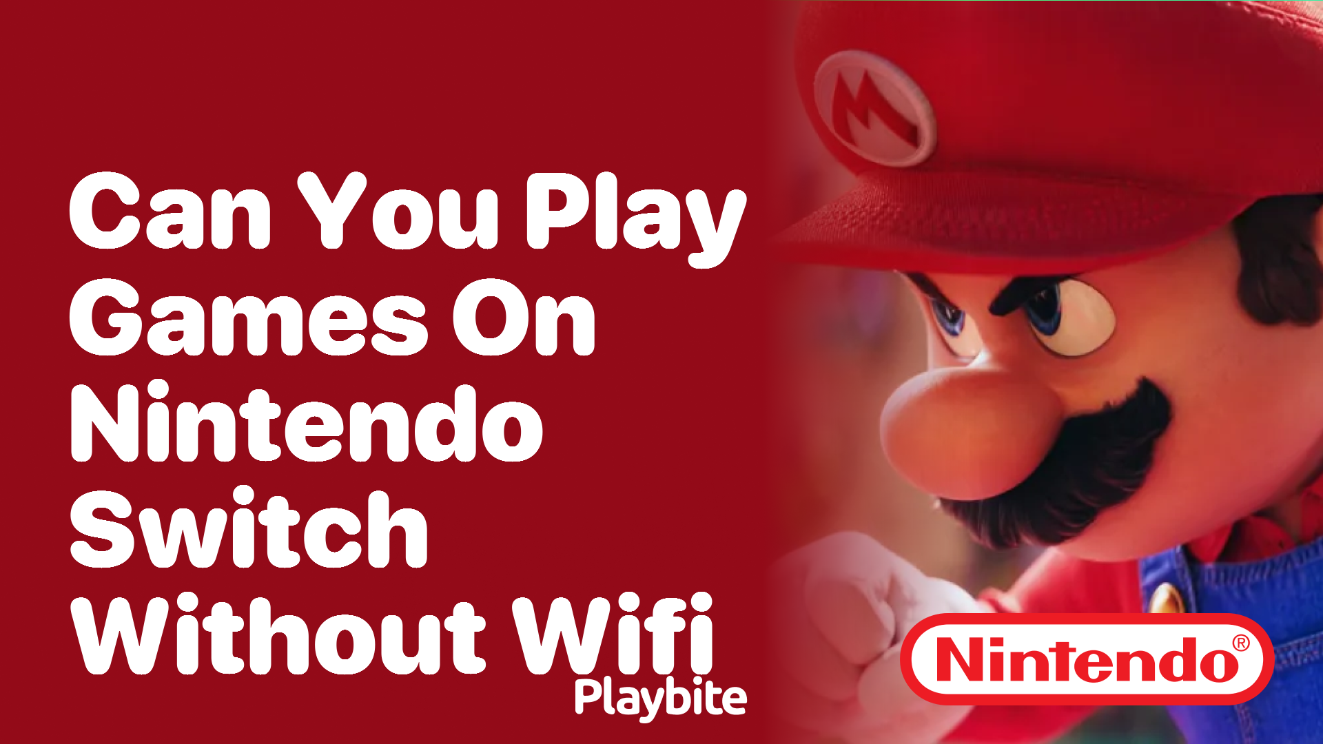 Can You Play Games on Nintendo Switch Without WiFi? - Playbite