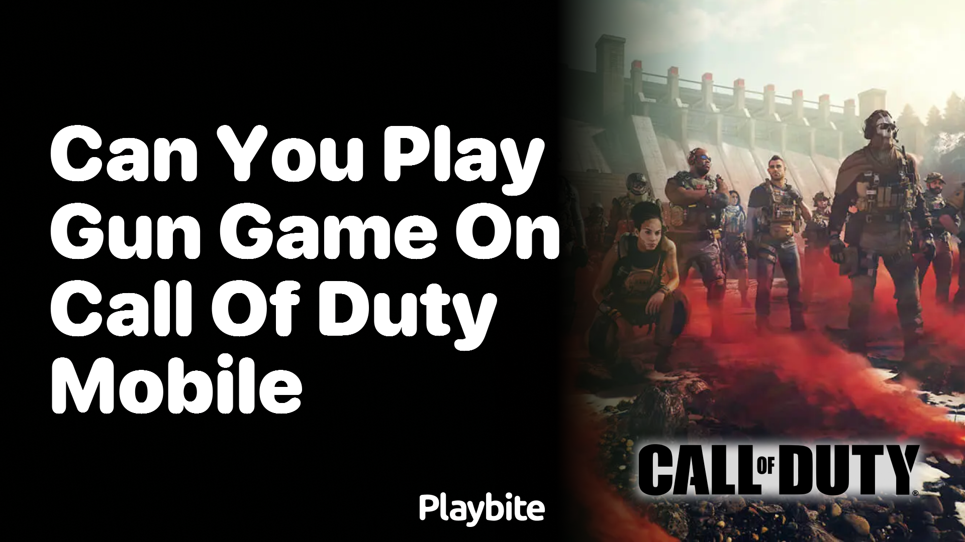 Can You Play Gun Game on Call of Duty Mobile?