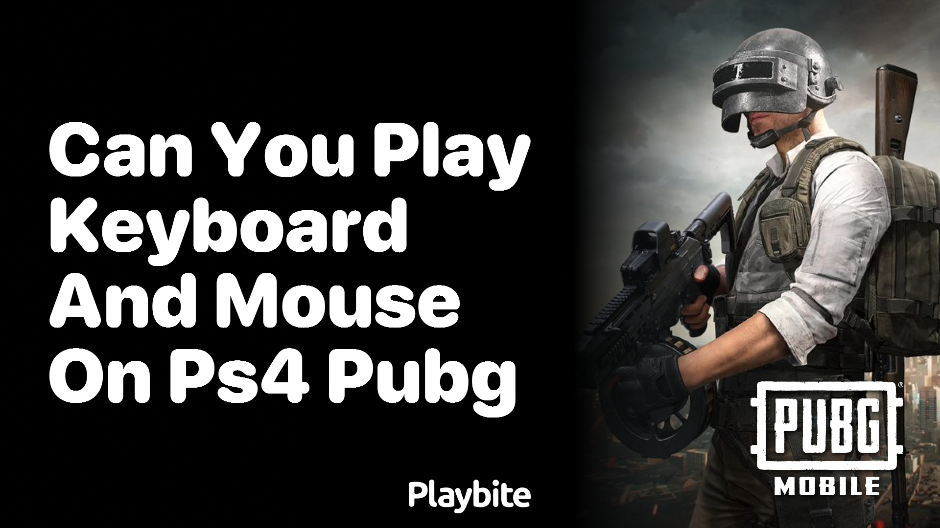 Can You Play Keyboard and Mouse on PS4 PUBG? Unveiling the Facts