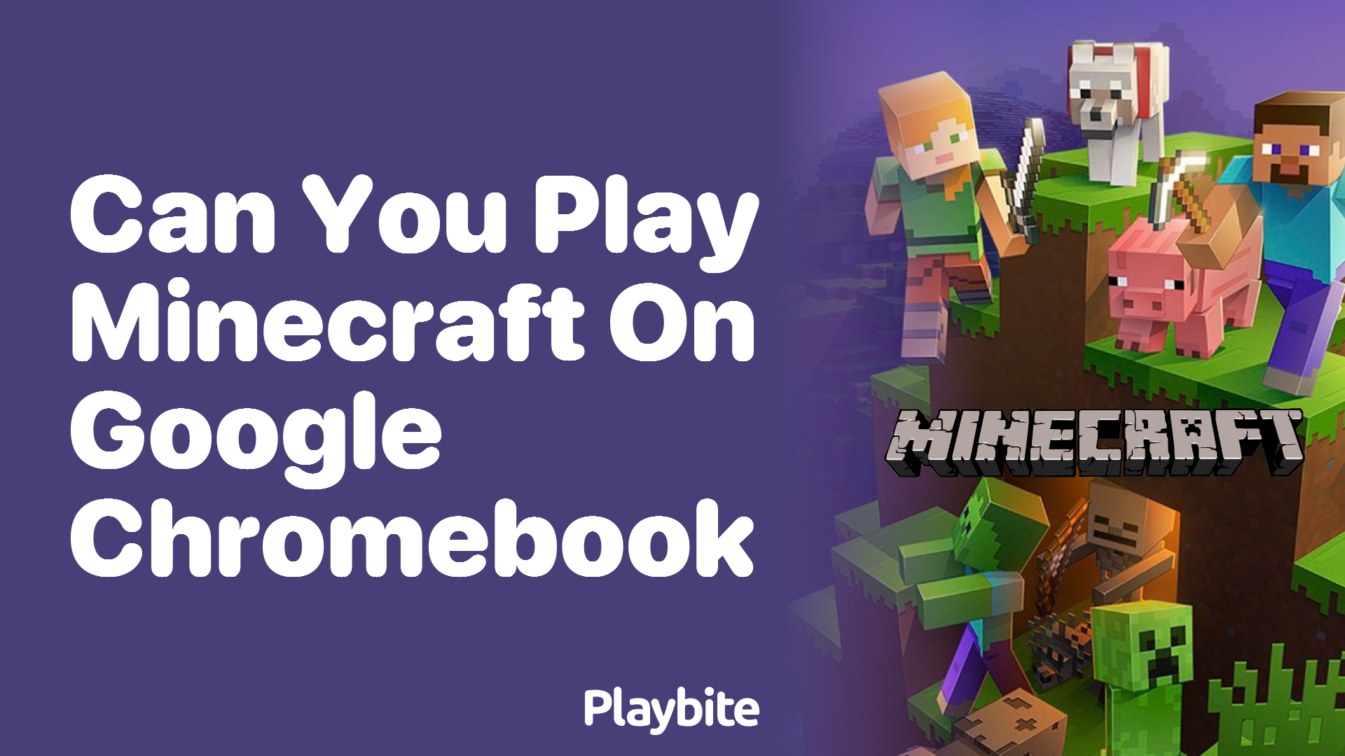 Can You Play Minecraft on a Google Chromebook? - Playbite