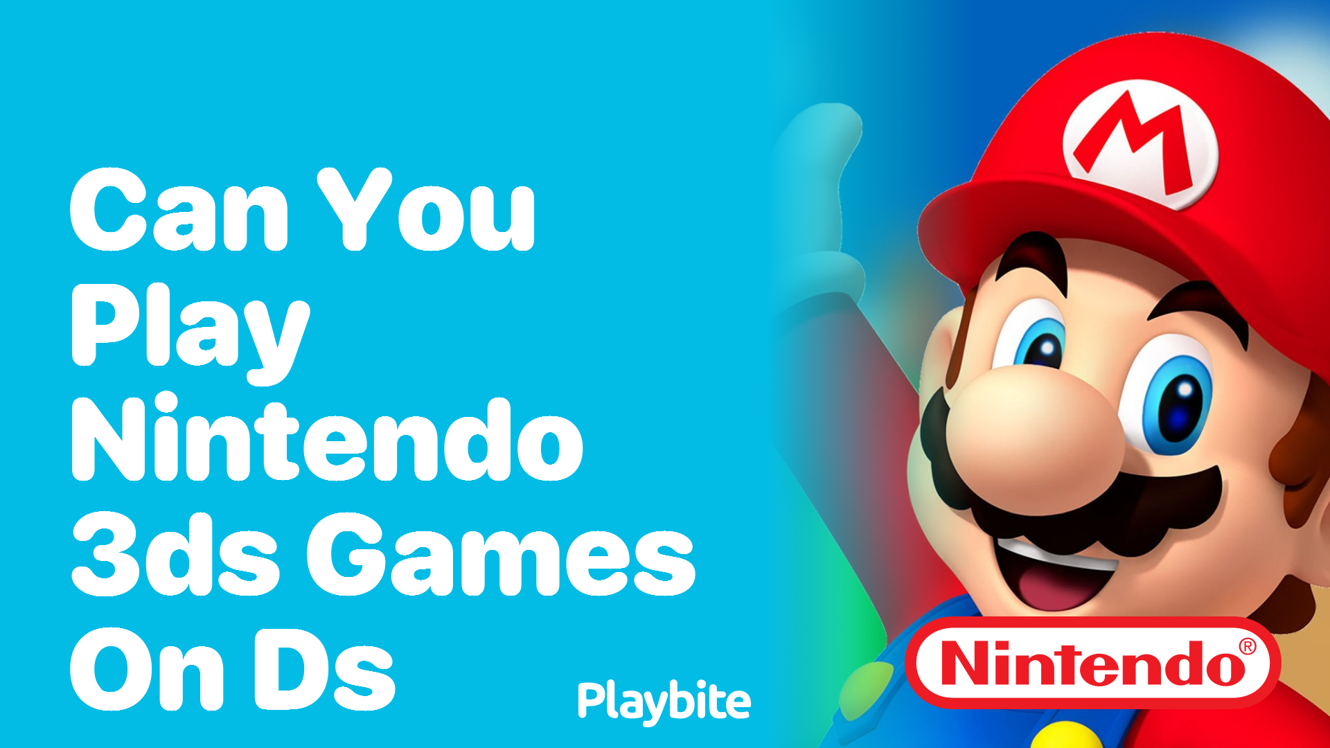 Can You Play Nintendo 3DS Games on DS? - Playbite