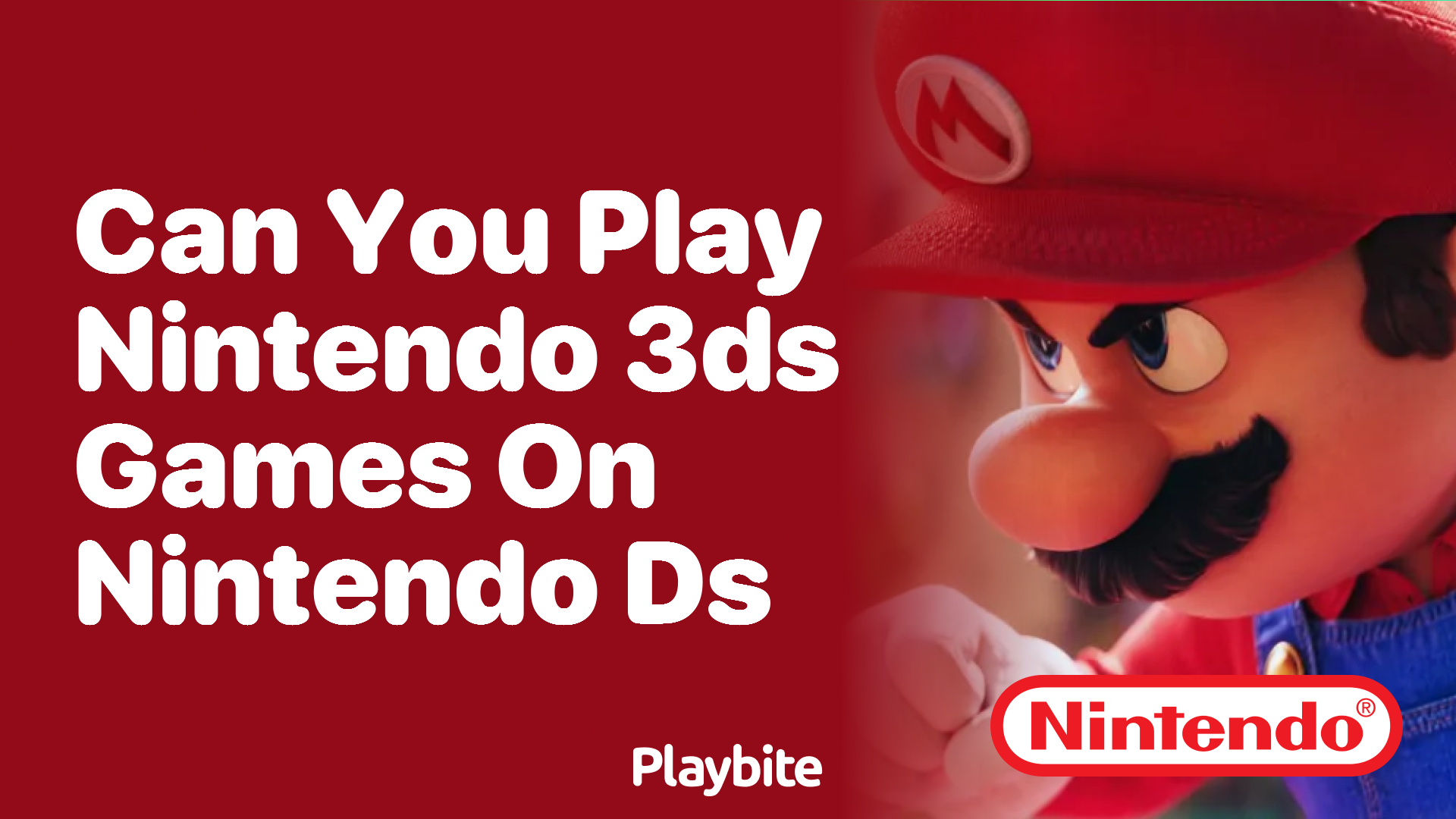 Can You Play Nintendo 3DS Games on Nintendo DS? - Playbite