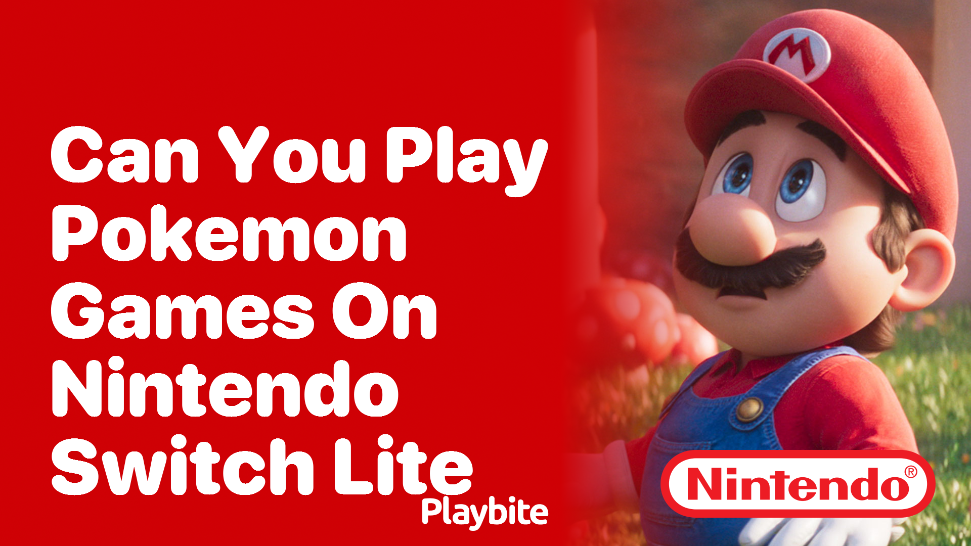 Can You Play Pokemon Games on Nintendo Switch Lite?