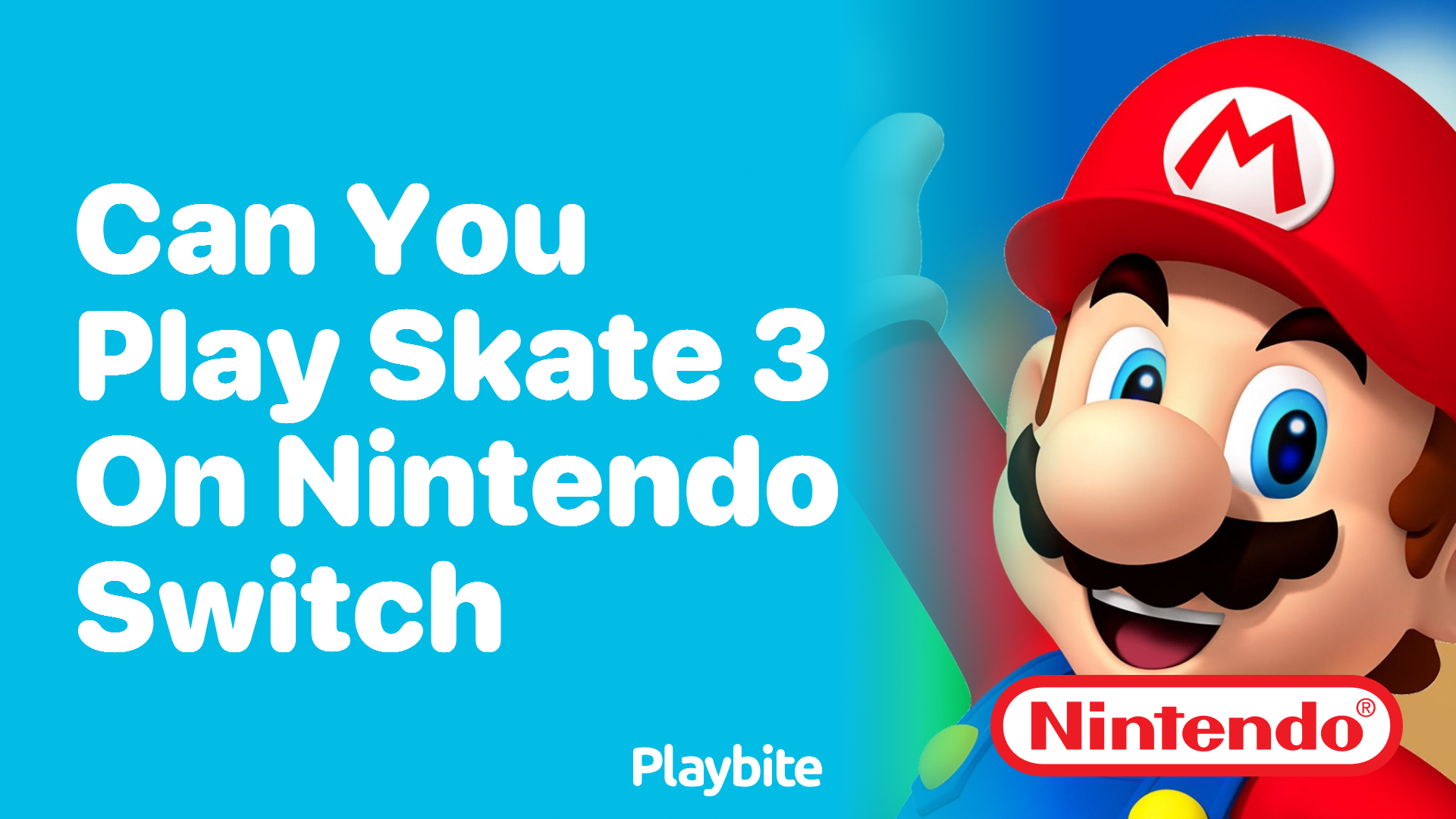 Can you get skate 3 on nintendo switch new arrivals