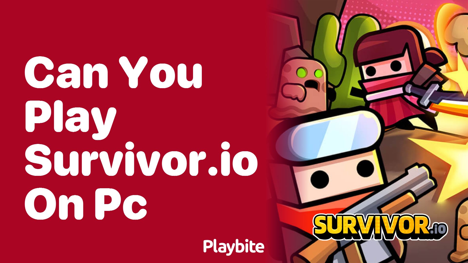 Can You Play Survivor.io on PC? Find Out Here!