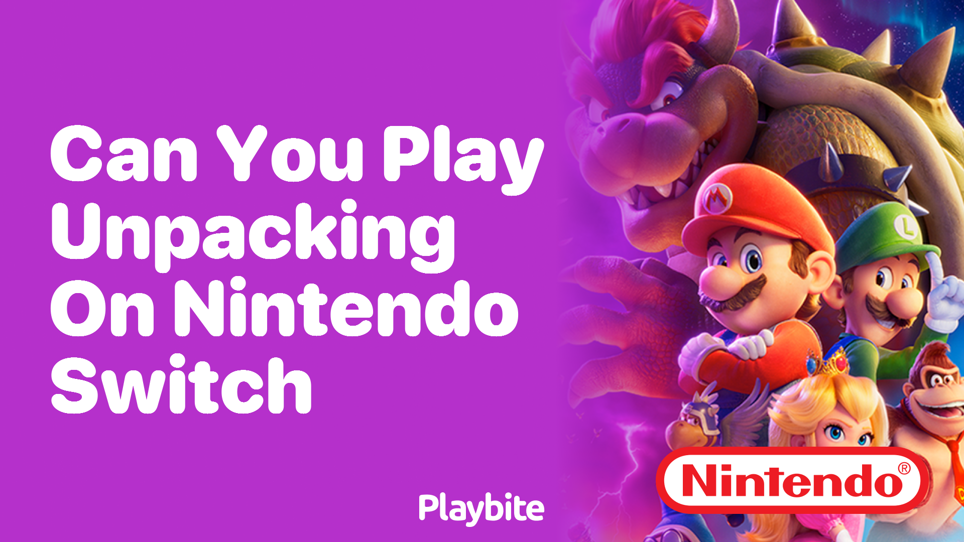 Can You Play Unpacking on Nintendo Switch?