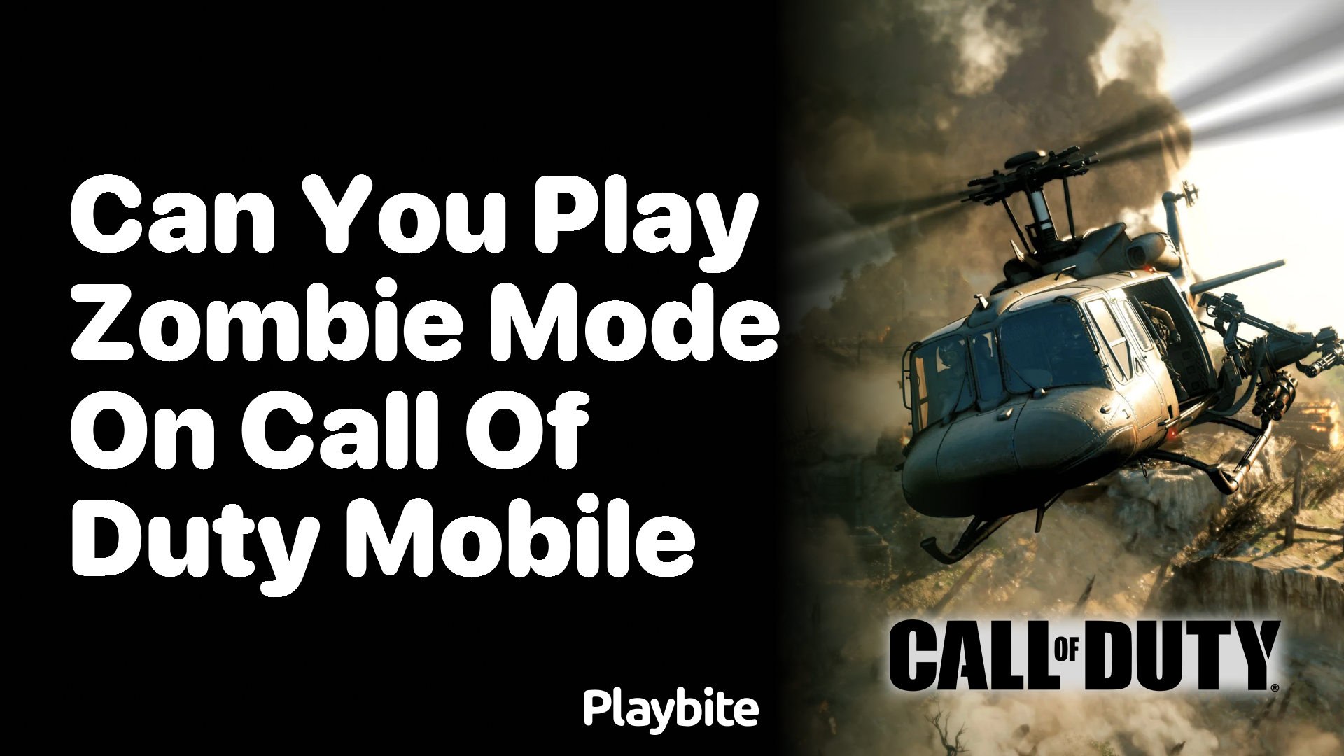 Can You Play Zombie Mode on Call of Duty Mobile?