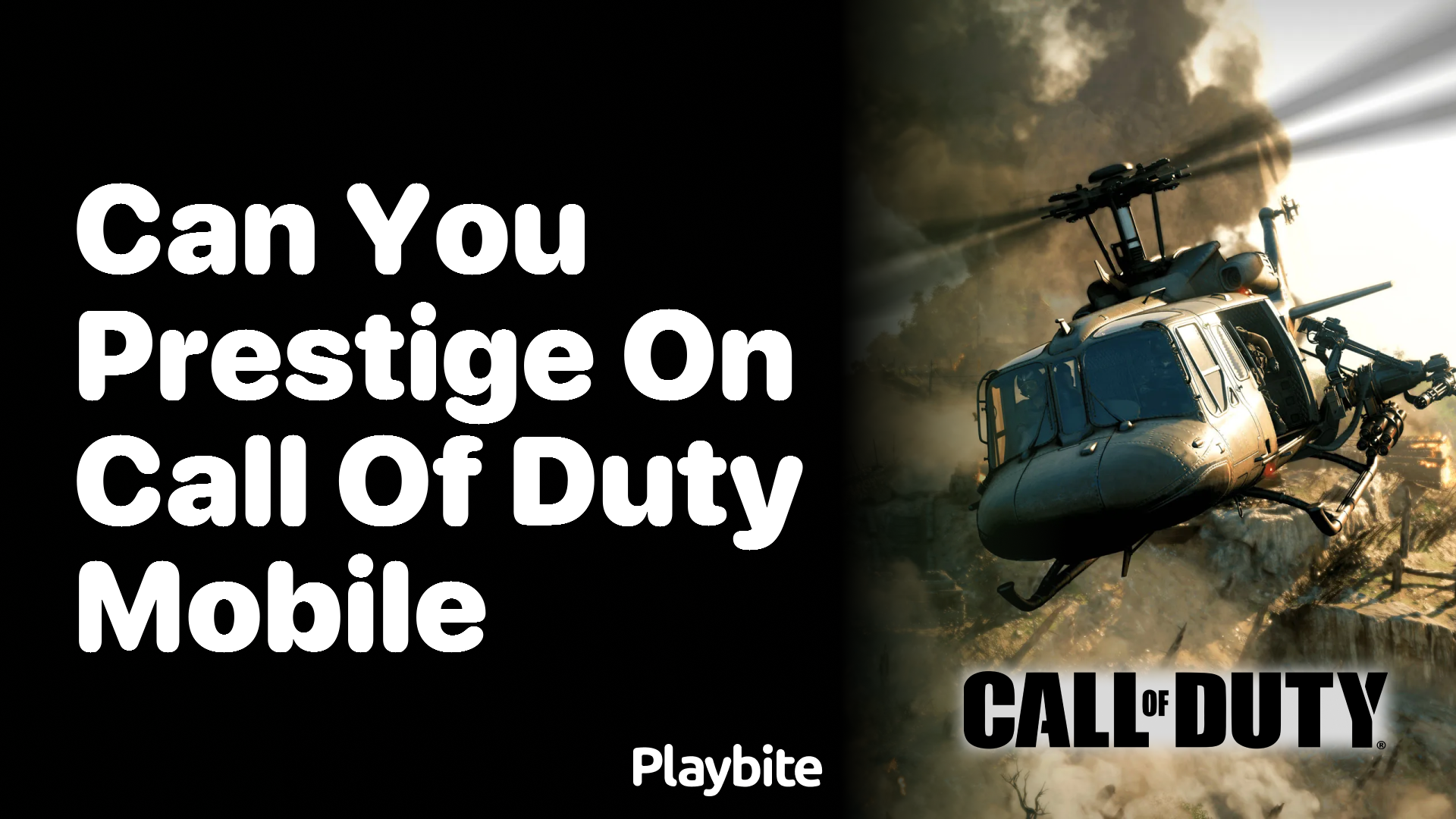 Can You Prestige on Call of Duty Mobile?